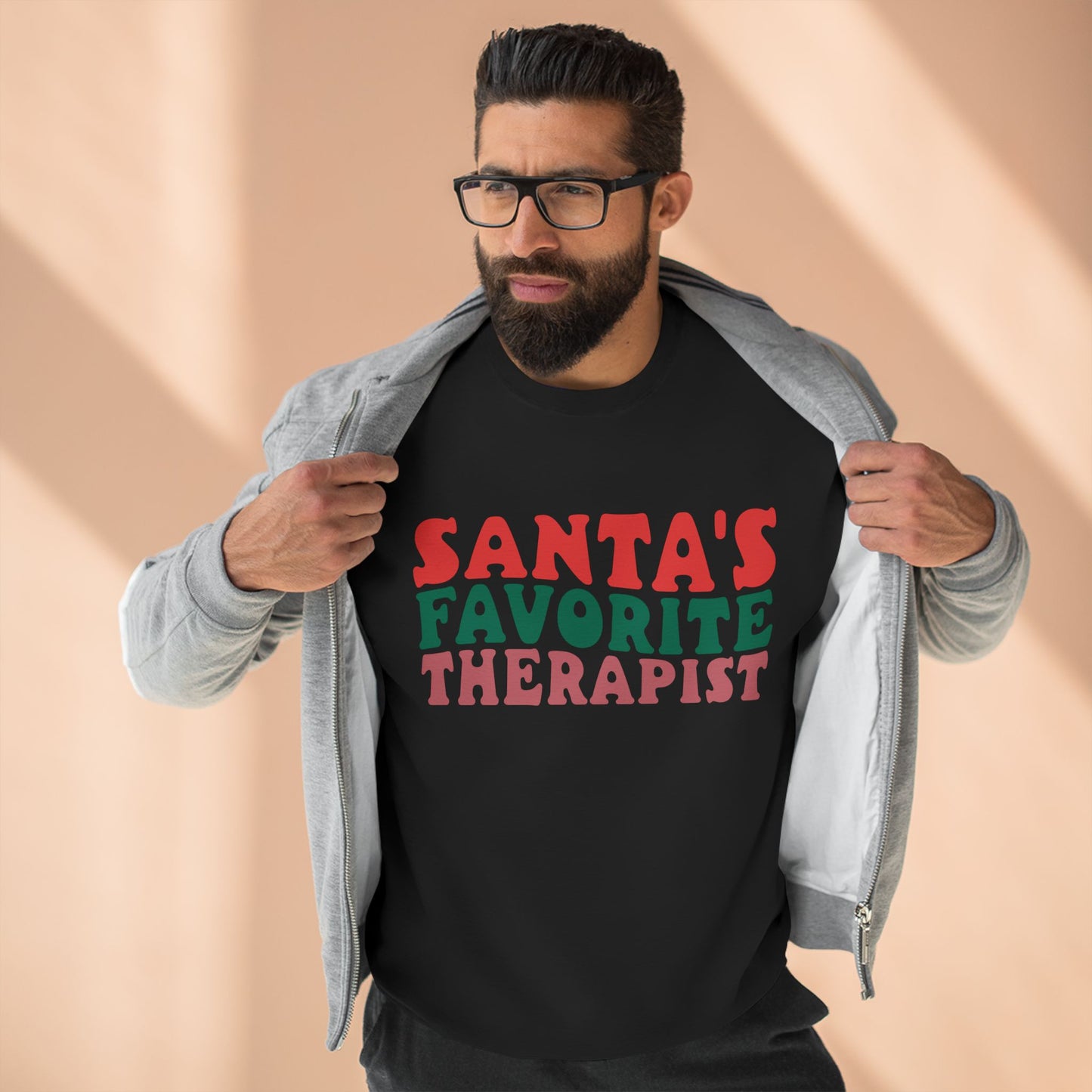 Santa's Favorite Therapist Sweatshirt