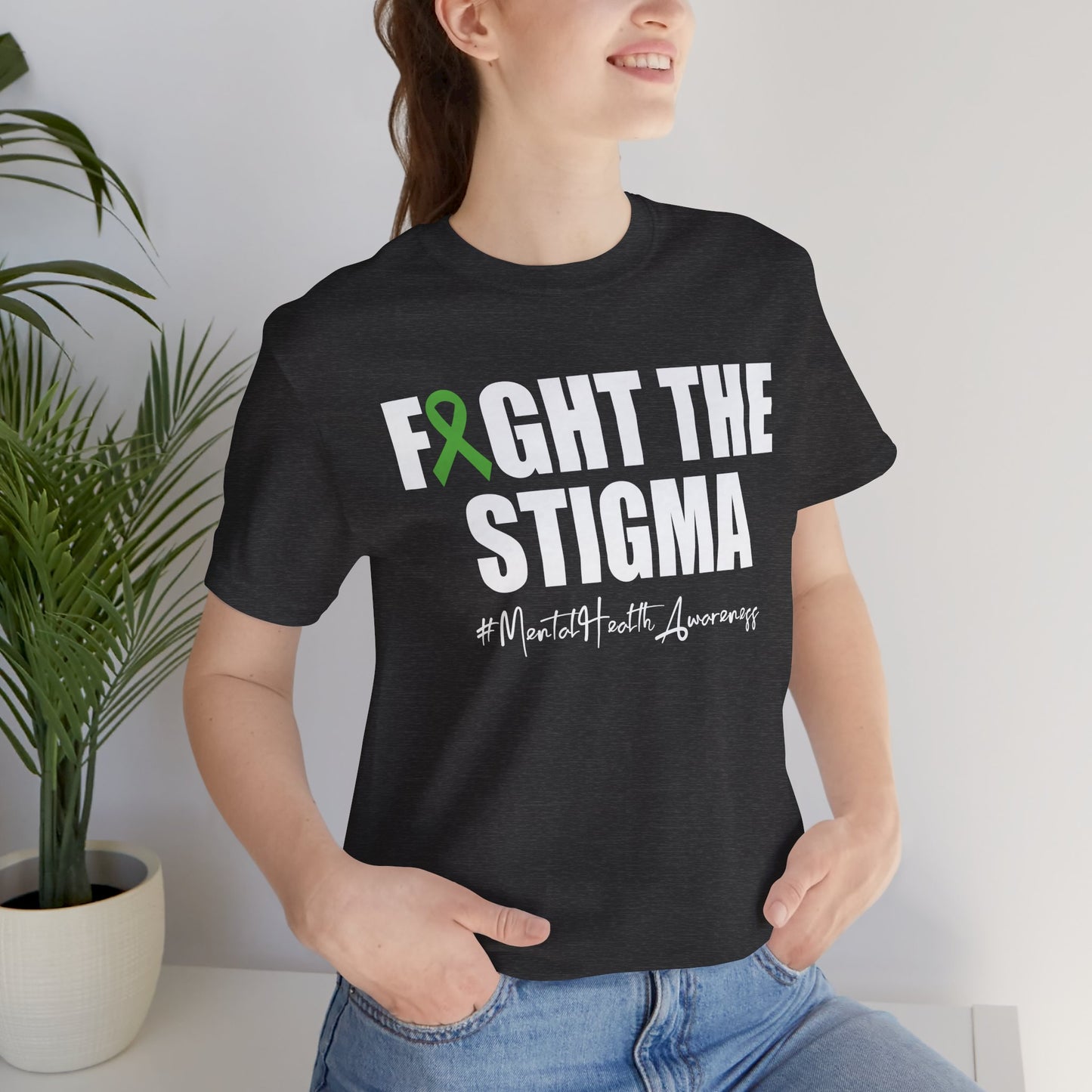 "Unisex Mental Health Awareness T-Shirt with Donation to Hope United"