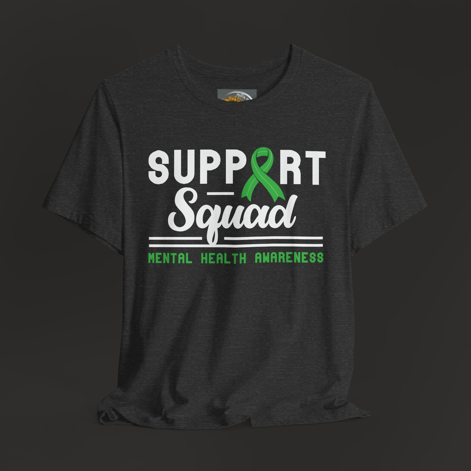 May_mental_health_awareness_month_t-shirt_front_and_mock_up_Heather_Dark_grey