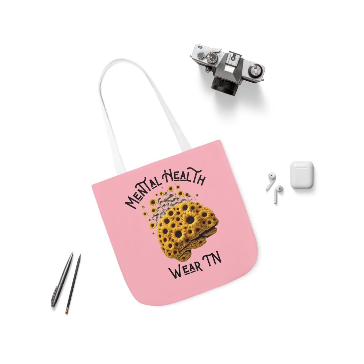 Canvas Tote Bag-Mental Health Wear- Store Merch - Mental Health Wear TN