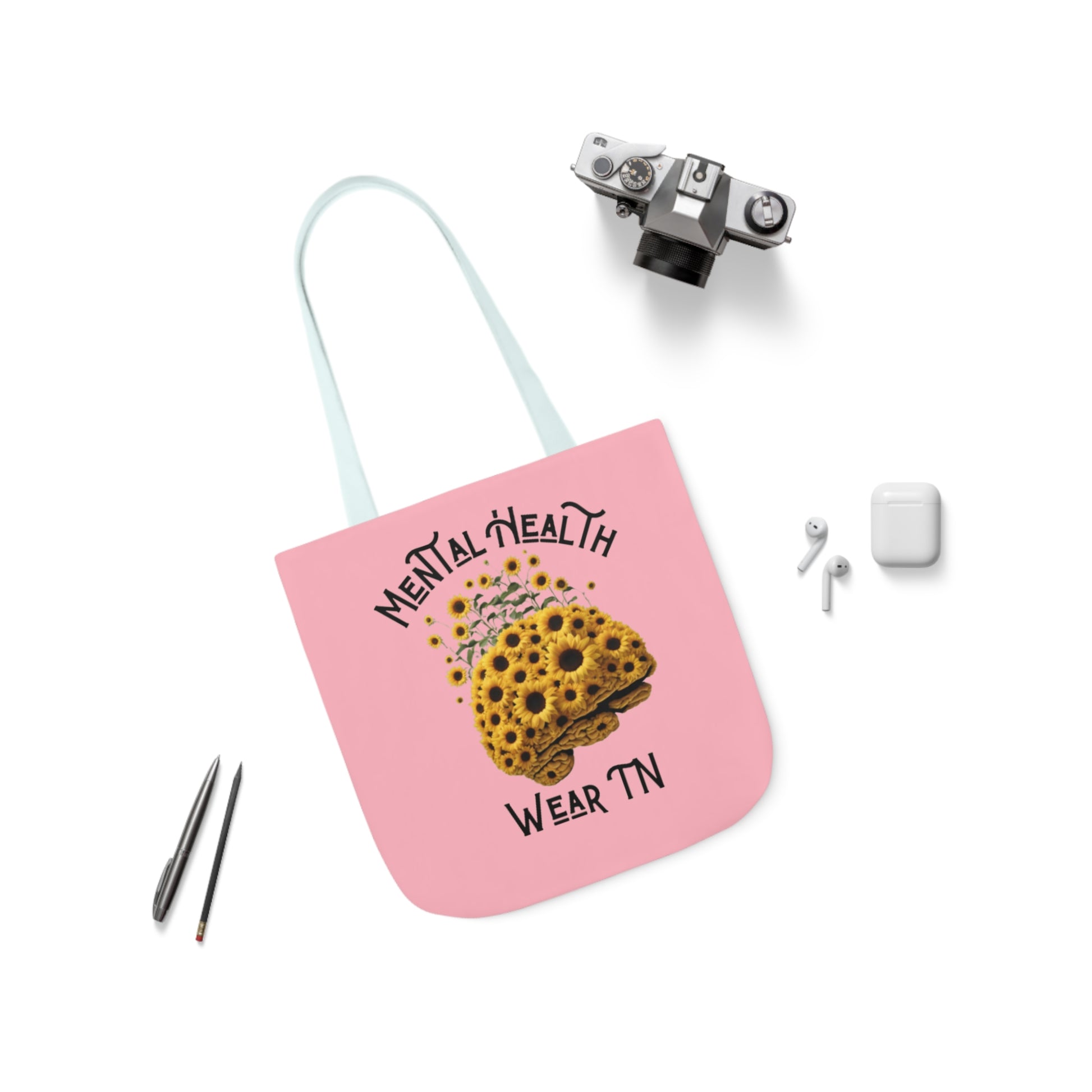 Canvas Tote Bag-Mental Health Wear- Store Merch - Mental Health Wear TN