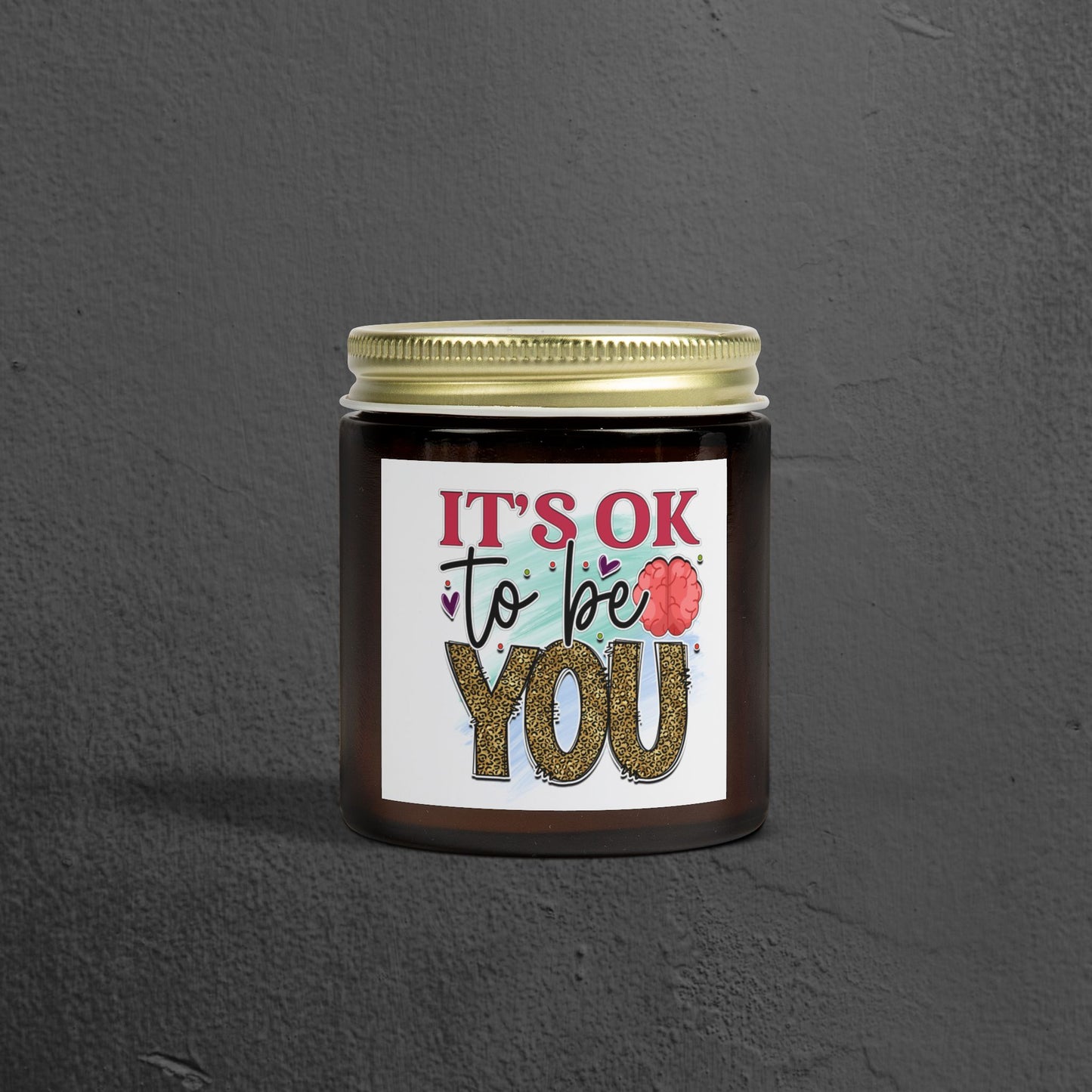 Inspirational Coconut  Candle 4oz - Mental Health Wear TN