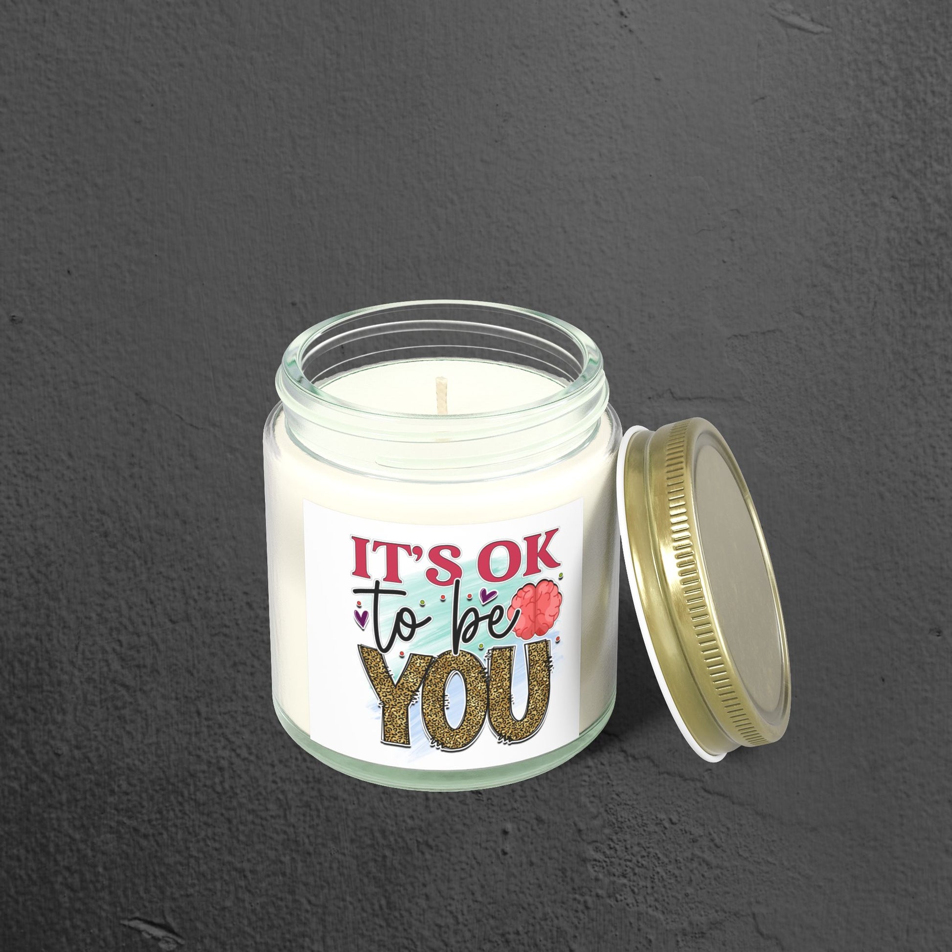 Inspirational Coconut  Candle 4oz - Mental Health Wear TN