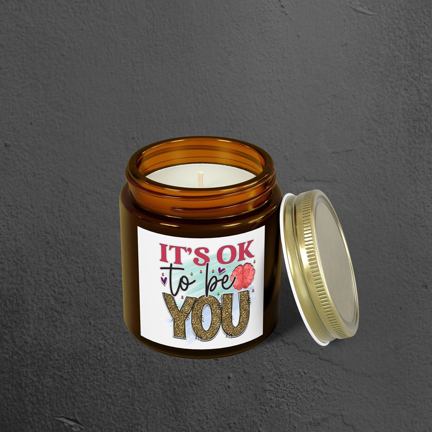 Inspirational Coconut  Candle 4oz - Mental Health Wear TN