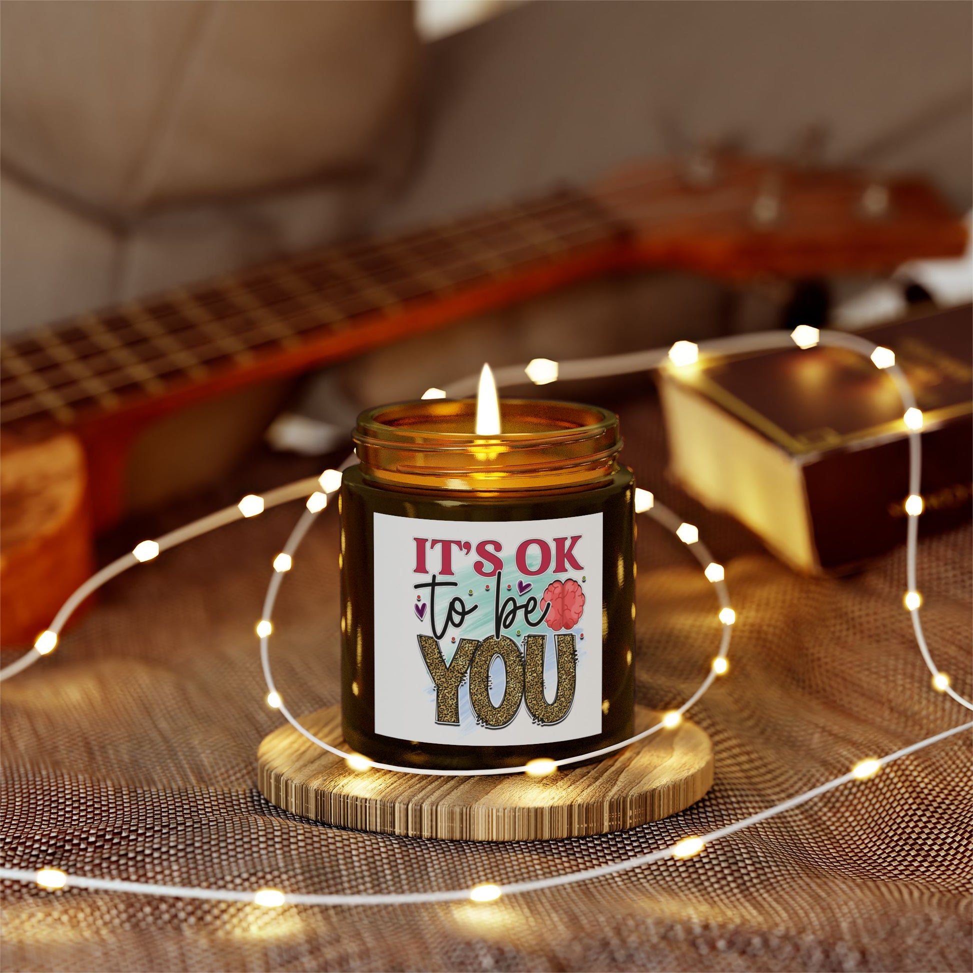 Inspirational Coconut  Candle 4oz - Mental Health Wear TN