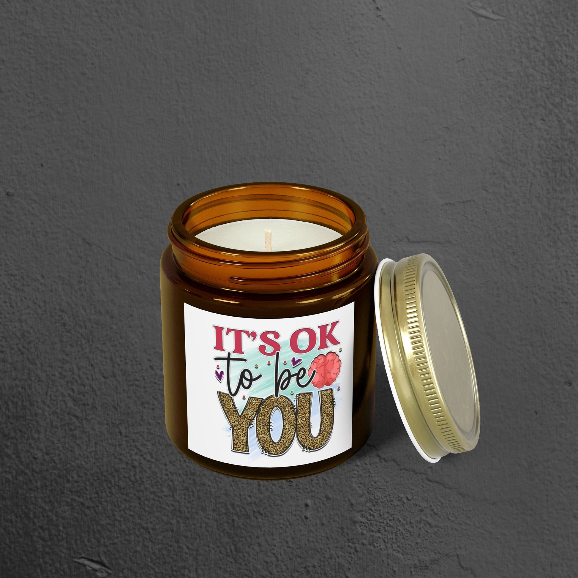 Inspirational Coconut  Candle 4oz - Mental Health Wear TN