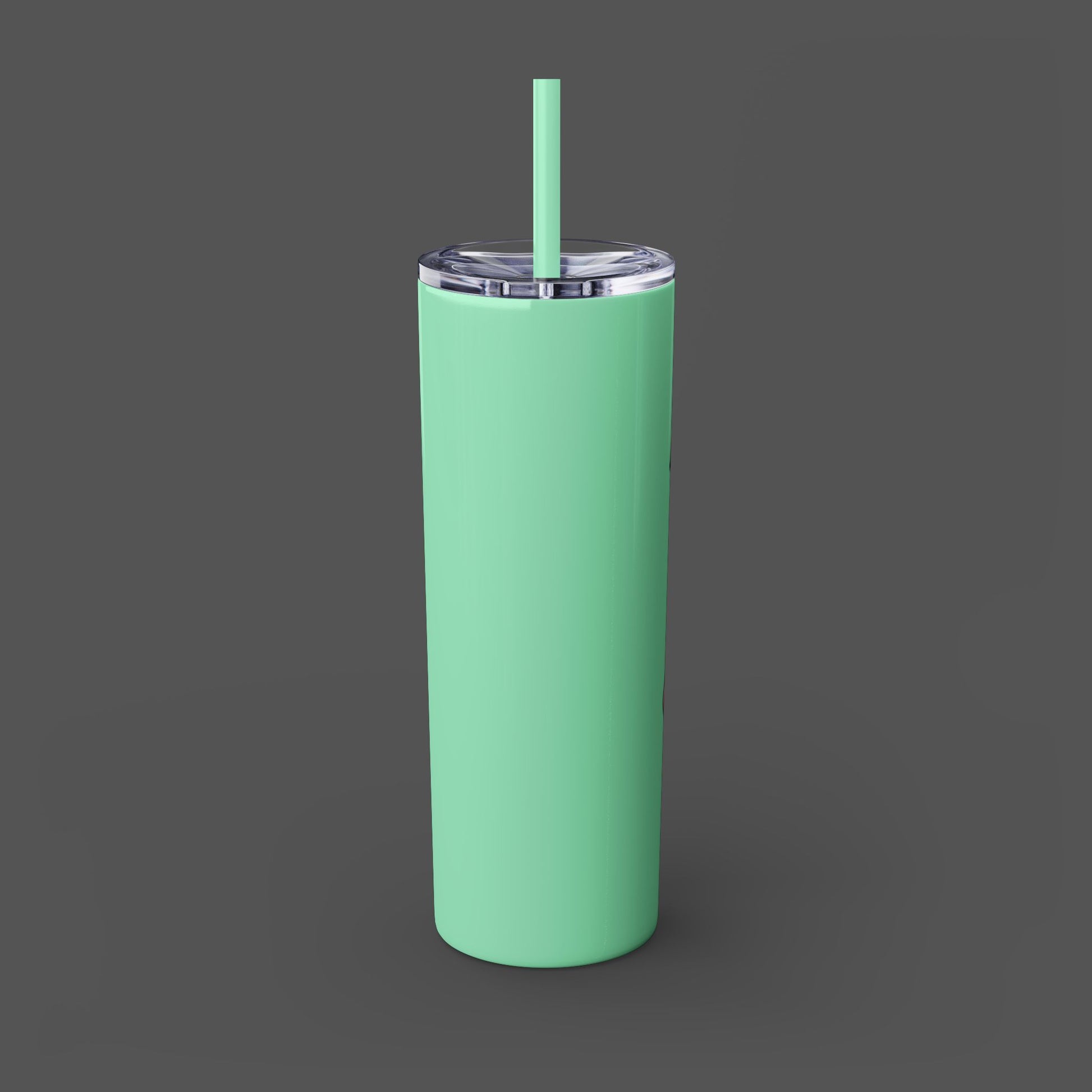 20oz Skinny Tumbler - Raccoon-Even Baddies, Get Saddies- Mental Health Awareness - Mental Health Wear TN