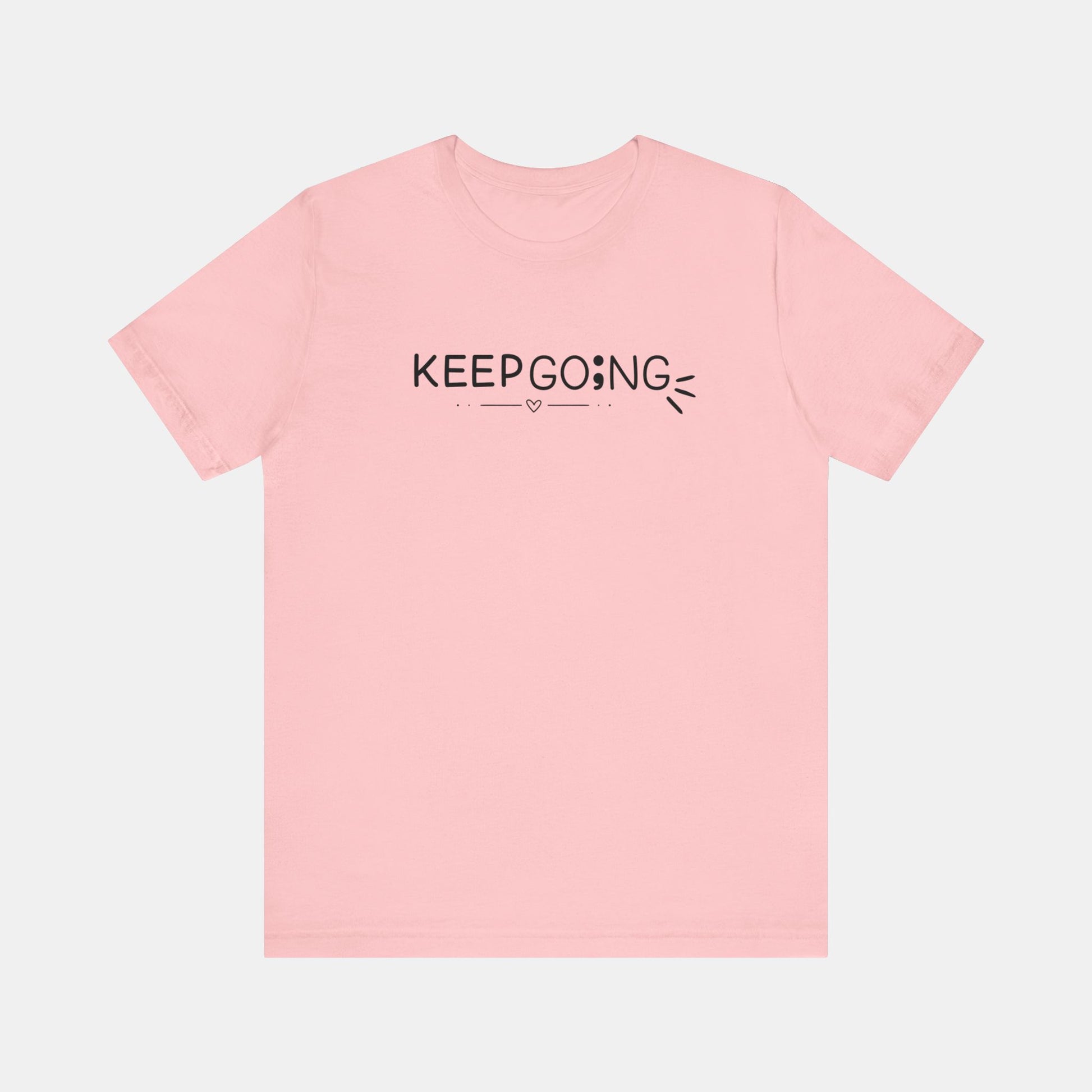 100 Reasons To Stay Alive -Keep Going;-Suicide Awareness Prevention-Unisex Short Sleeve T-Shirt - Mental Health Wear TN