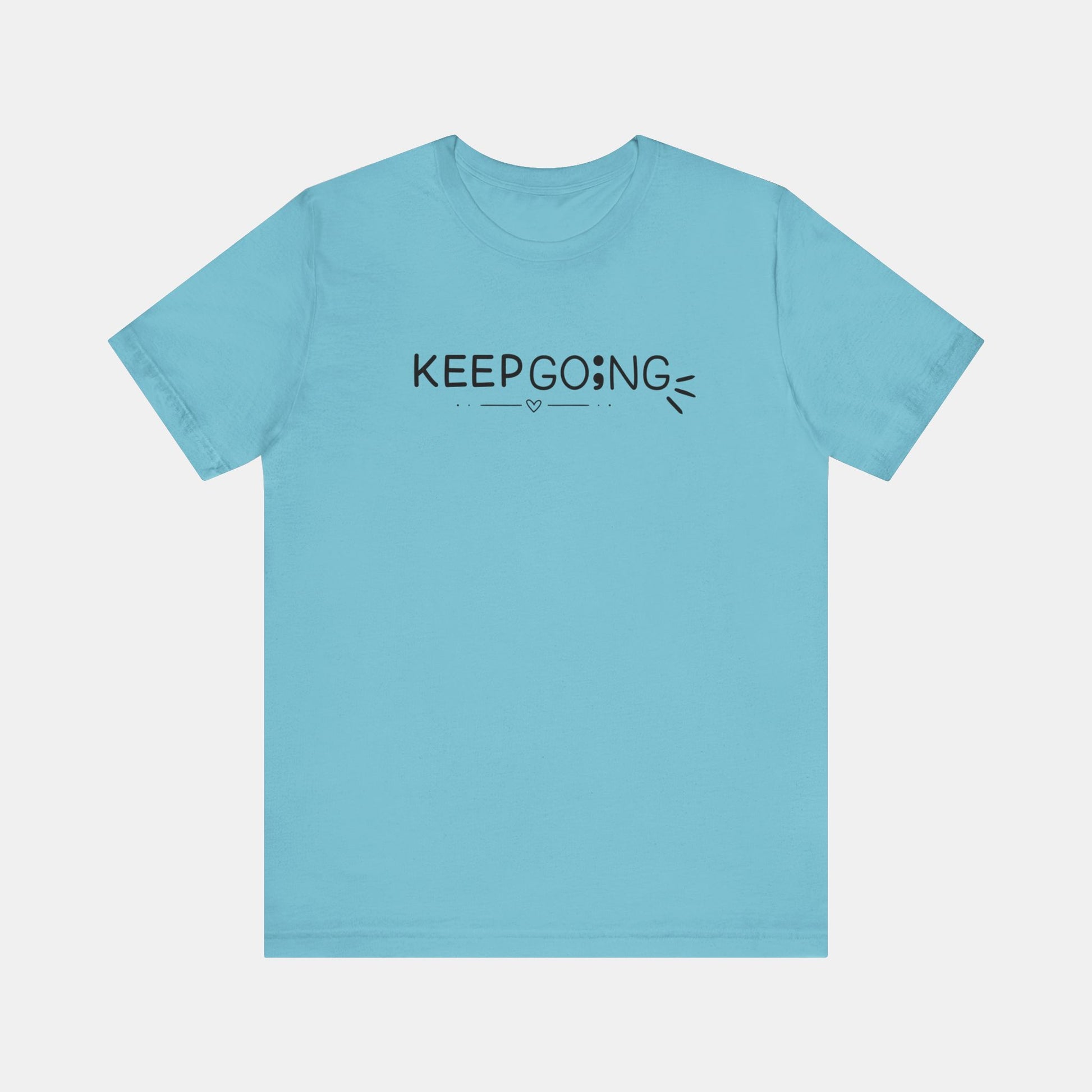 100 Reasons To Stay Alive -Keep Going;-Suicide Awareness Prevention-Unisex Short Sleeve T-Shirt - Mental Health Wear TN