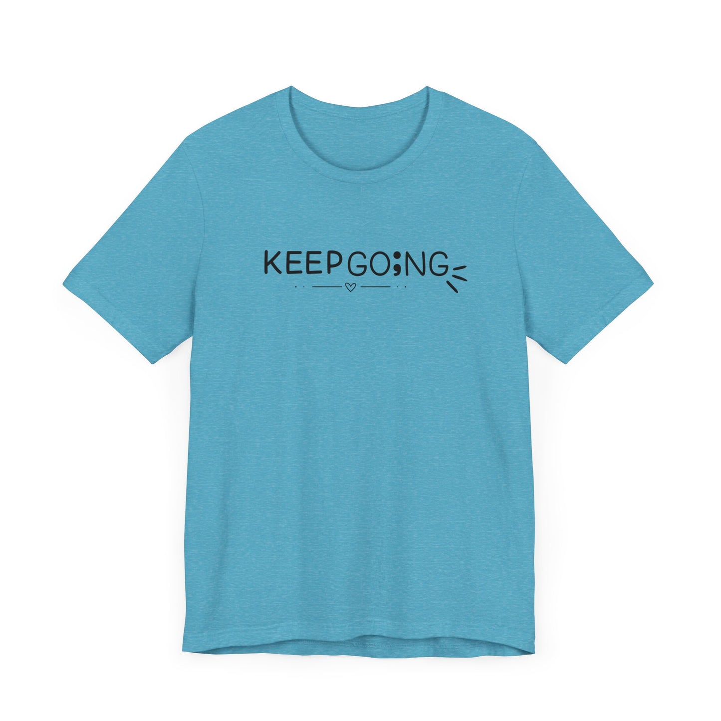 100 Reasons To Stay Alive -Keep Going;-Suicide Awareness Prevention-Unisex Short Sleeve T-Shirt - Mental Health Wear TN