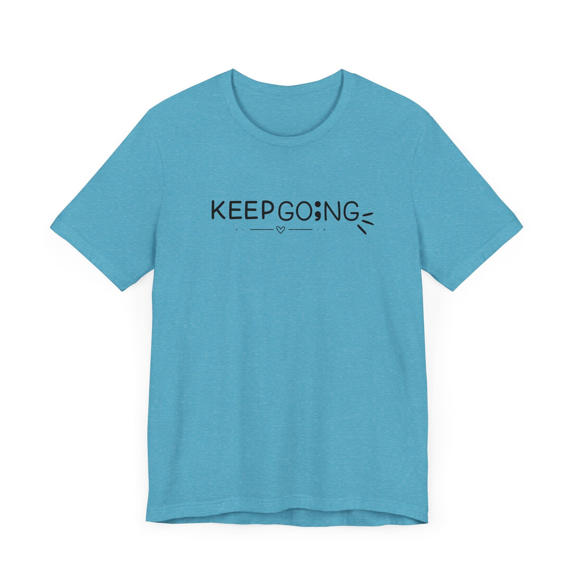 100 Reasons To Stay Alive -Keep Going;-Suicide Awareness Prevention-Unisex Short Sleeve T-Shirt - Mental Health Wear TN