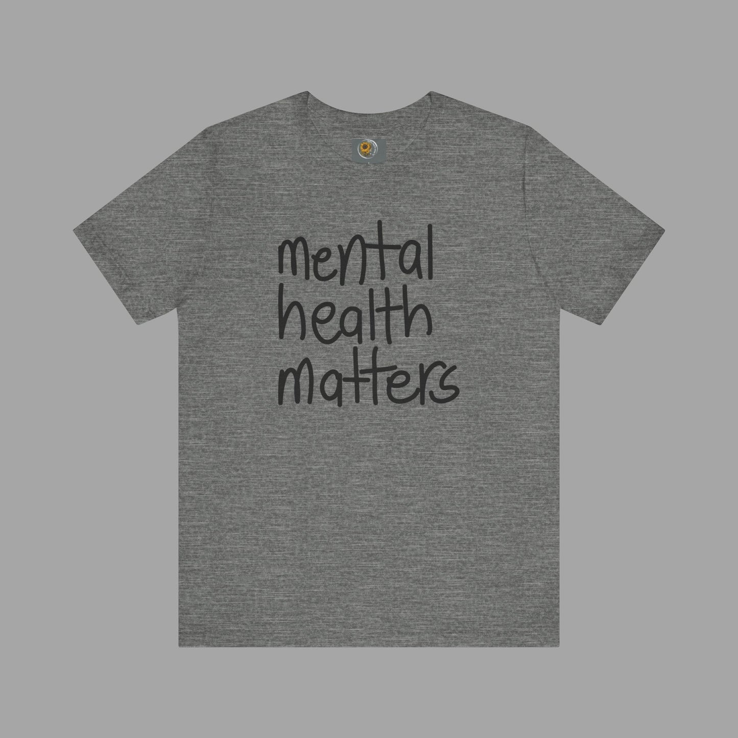 Mental Health Matters-Mental Health Awareness-Unisex  Short Sleeve T-Shirt - Mental Health Wear TN