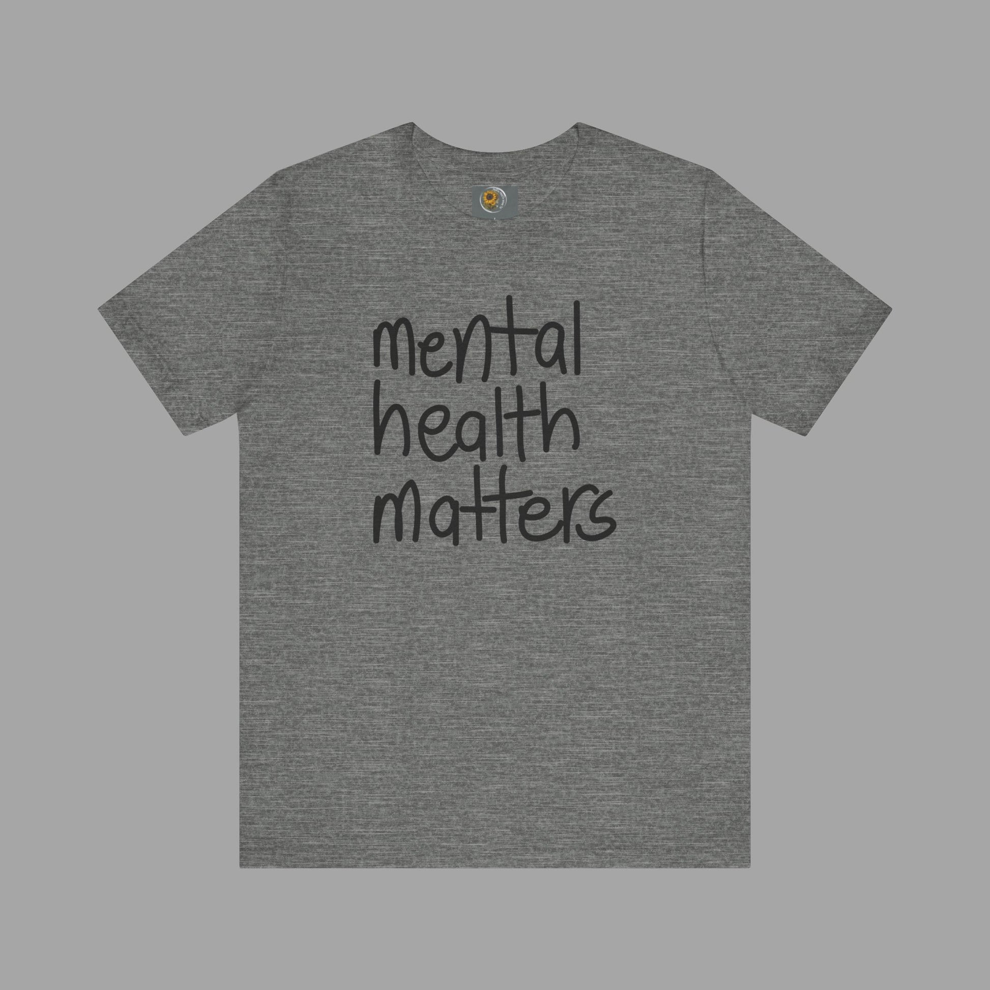Mental Health Matters-Mental Health Awareness-Unisex  Short Sleeve T-Shirt - Mental Health Wear TN