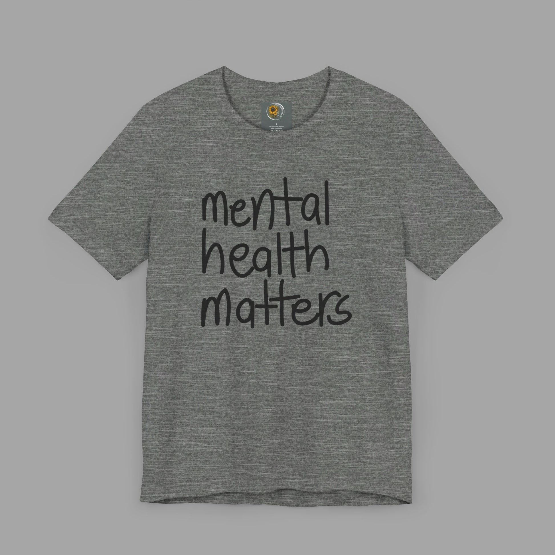 Mental Health Matters-Mental Health Awareness-Unisex  Short Sleeve T-Shirt - Mental Health Wear TN