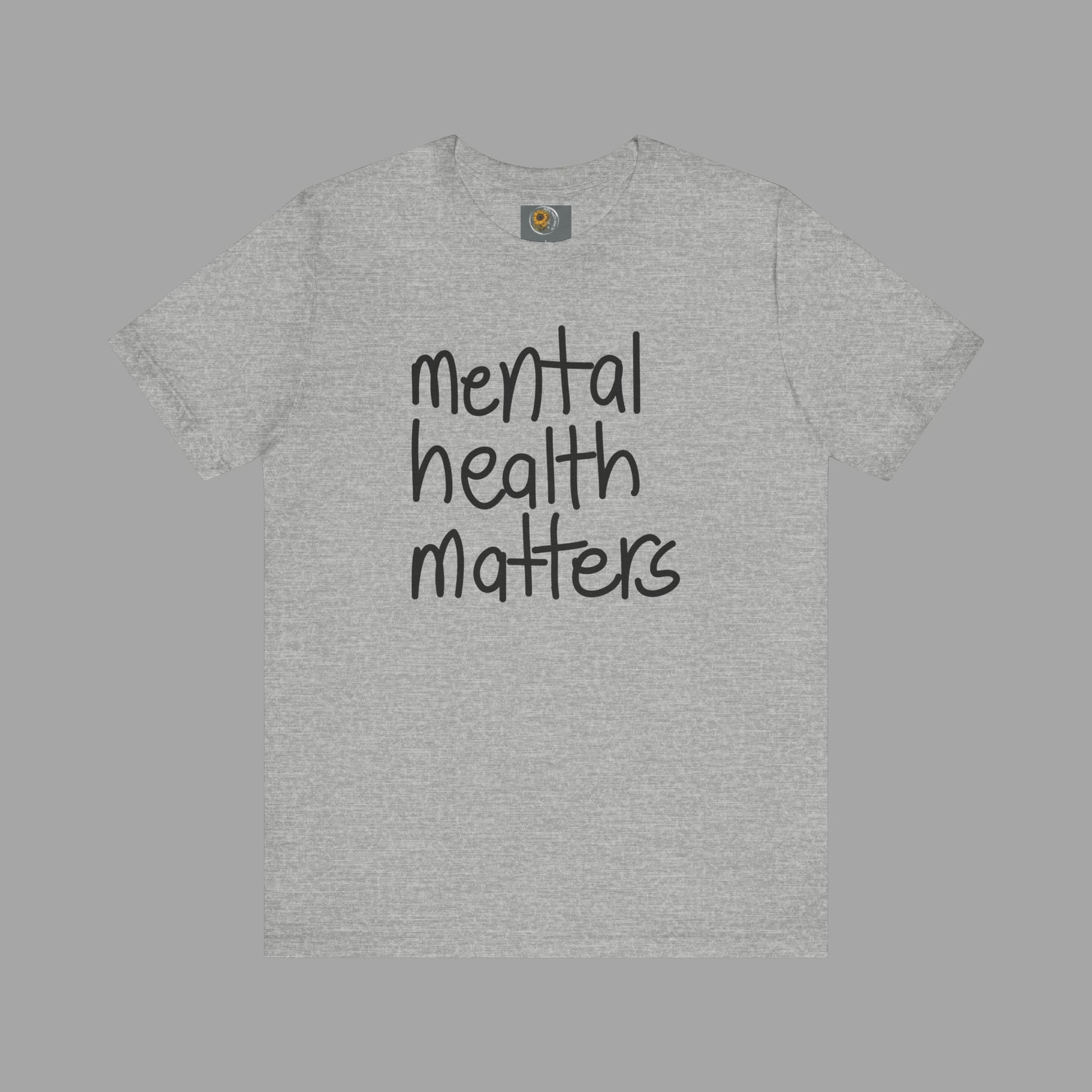 Mental Health Matters-Mental Health Awareness-Unisex  Short Sleeve T-Shirt - Mental Health Wear TN