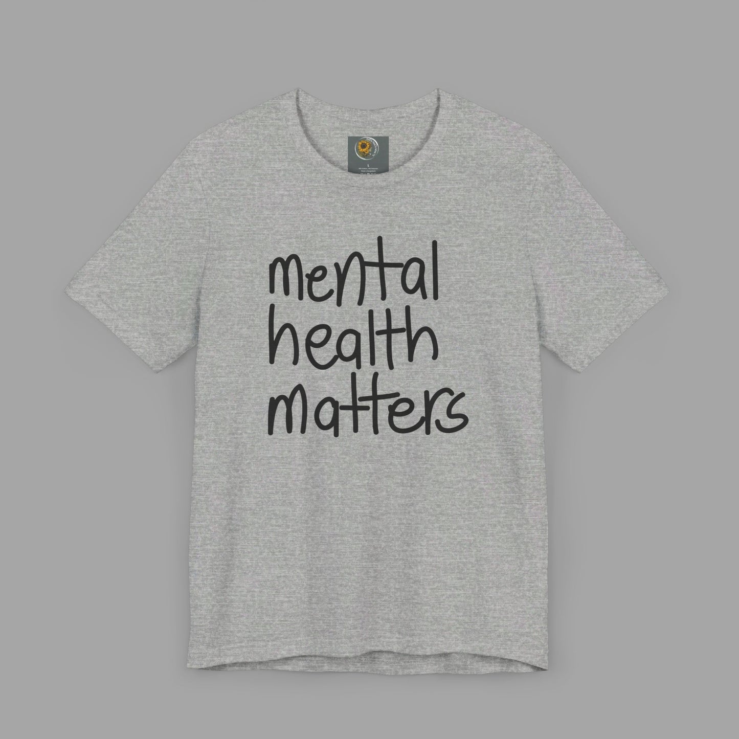 Mental Health Matters-Mental Health Awareness-Unisex  Short Sleeve T-Shirt - Mental Health Wear TN
