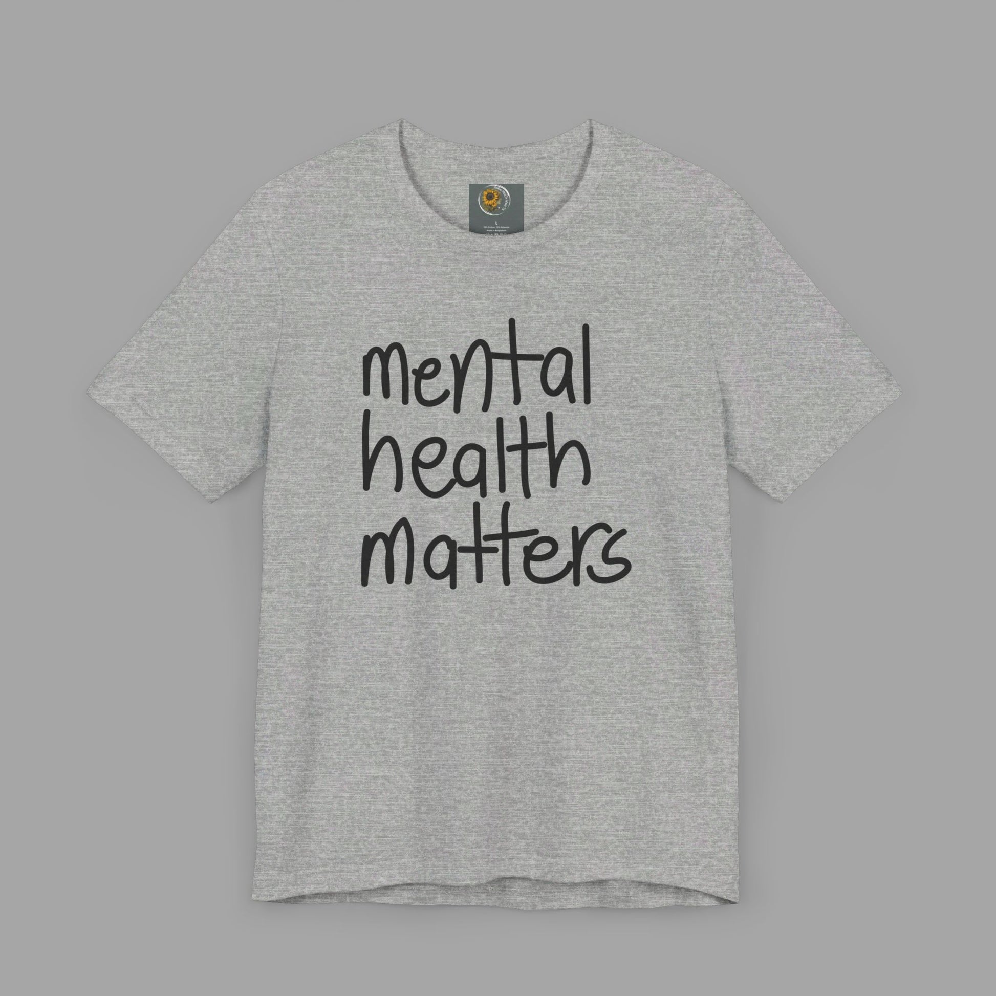 Mental Health Matters-Mental Health Awareness-Unisex  Short Sleeve T-Shirt - Mental Health Wear TN
