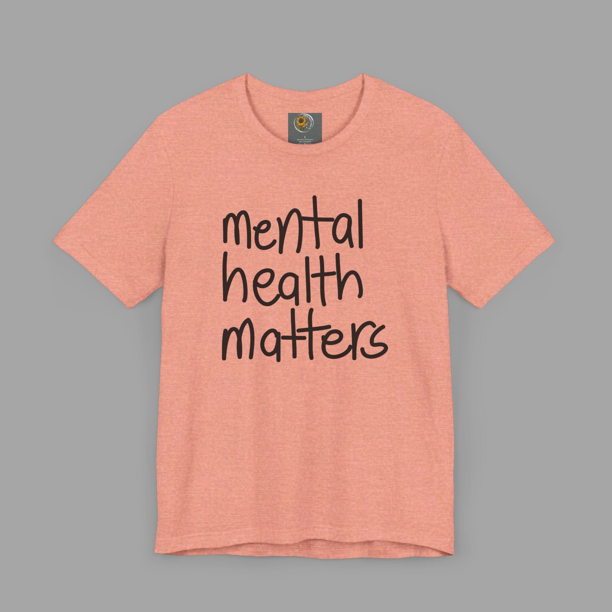 Mental Health Matters-Mental Health Awareness-Unisex  Short Sleeve T-Shirt - Mental Health Wear TN