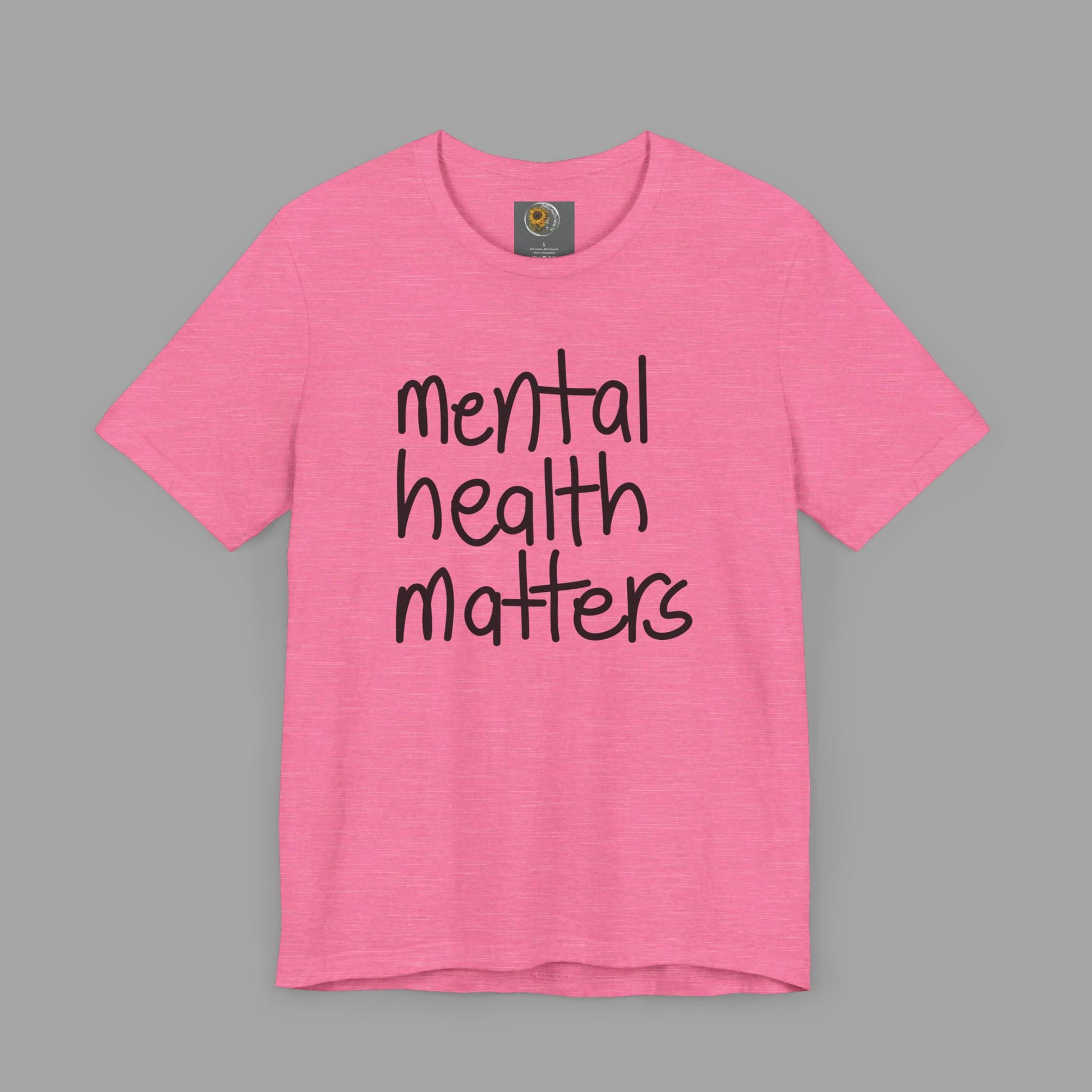 Mental Health Matters-Mental Health Awareness-Unisex  Short Sleeve T-Shirt - Mental Health Wear TN