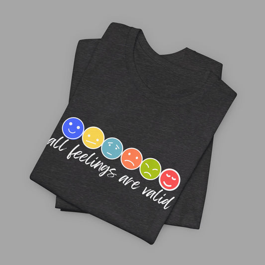 Solid Black Blend- folded mockup