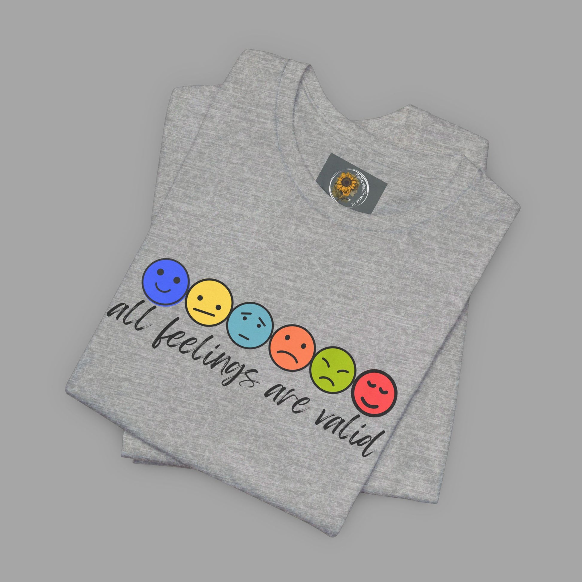 Athletic Grey- Folded mockup