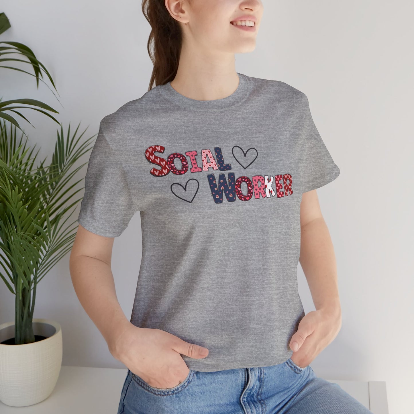 Valentines Day-Social Worker-Mental Health Professional Tee Shirt - Mental Health Wear TN