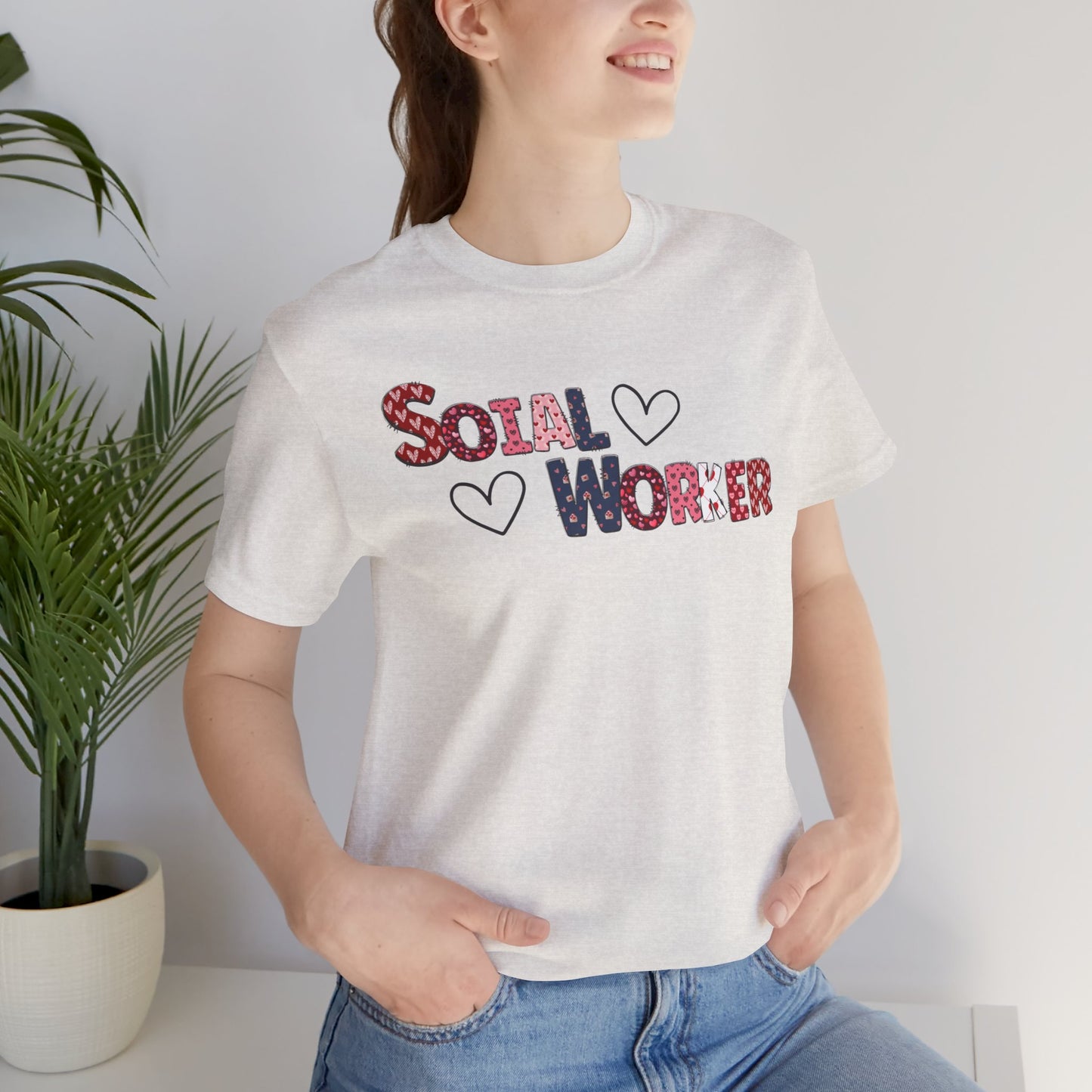 Valentines Day-Social Worker-Mental Health Professional Tee Shirt - Mental Health Wear TN