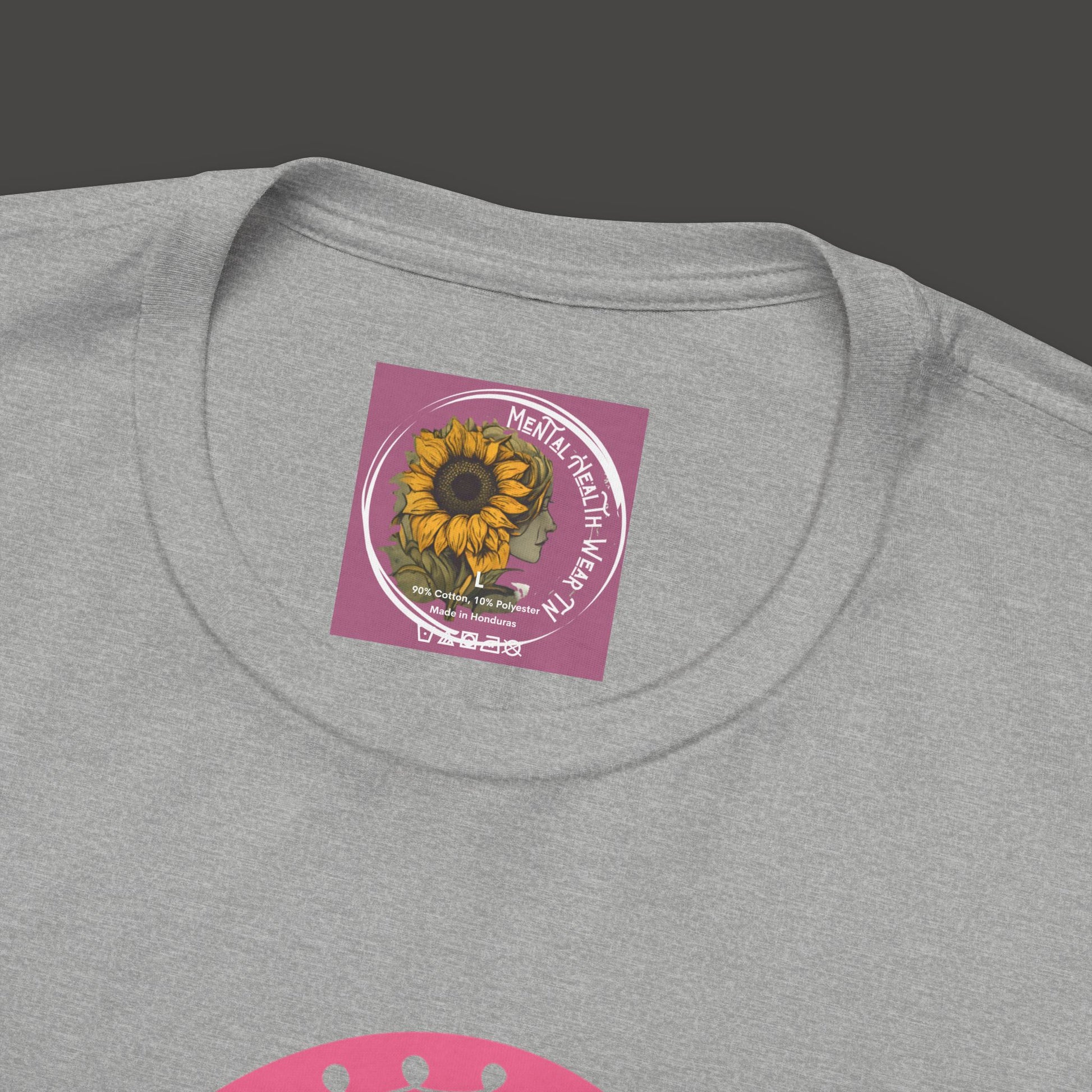 You Are Enough Rainbow Tee Shirt - Mental Health Wear TN