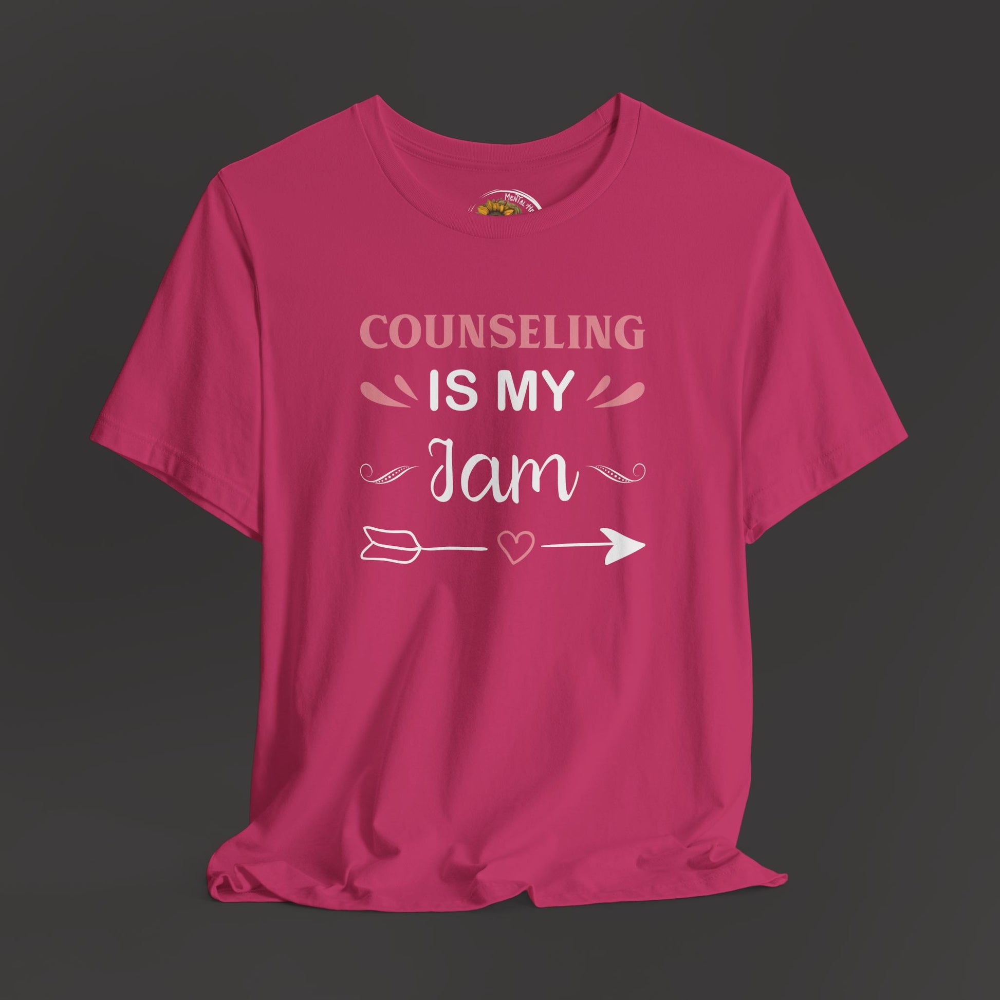 Counseling Is My I am Unisex Tee Shirt - Mental Health Wear TN