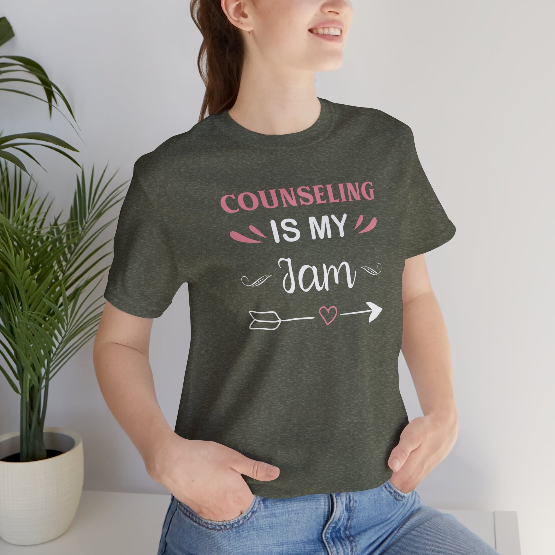 Counseling Is My I am Unisex Tee Shirt - Mental Health Wear TN