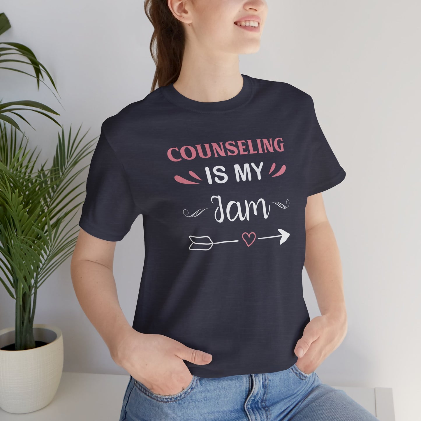 Counseling Is My I am Unisex Tee Shirt - Mental Health Wear TN