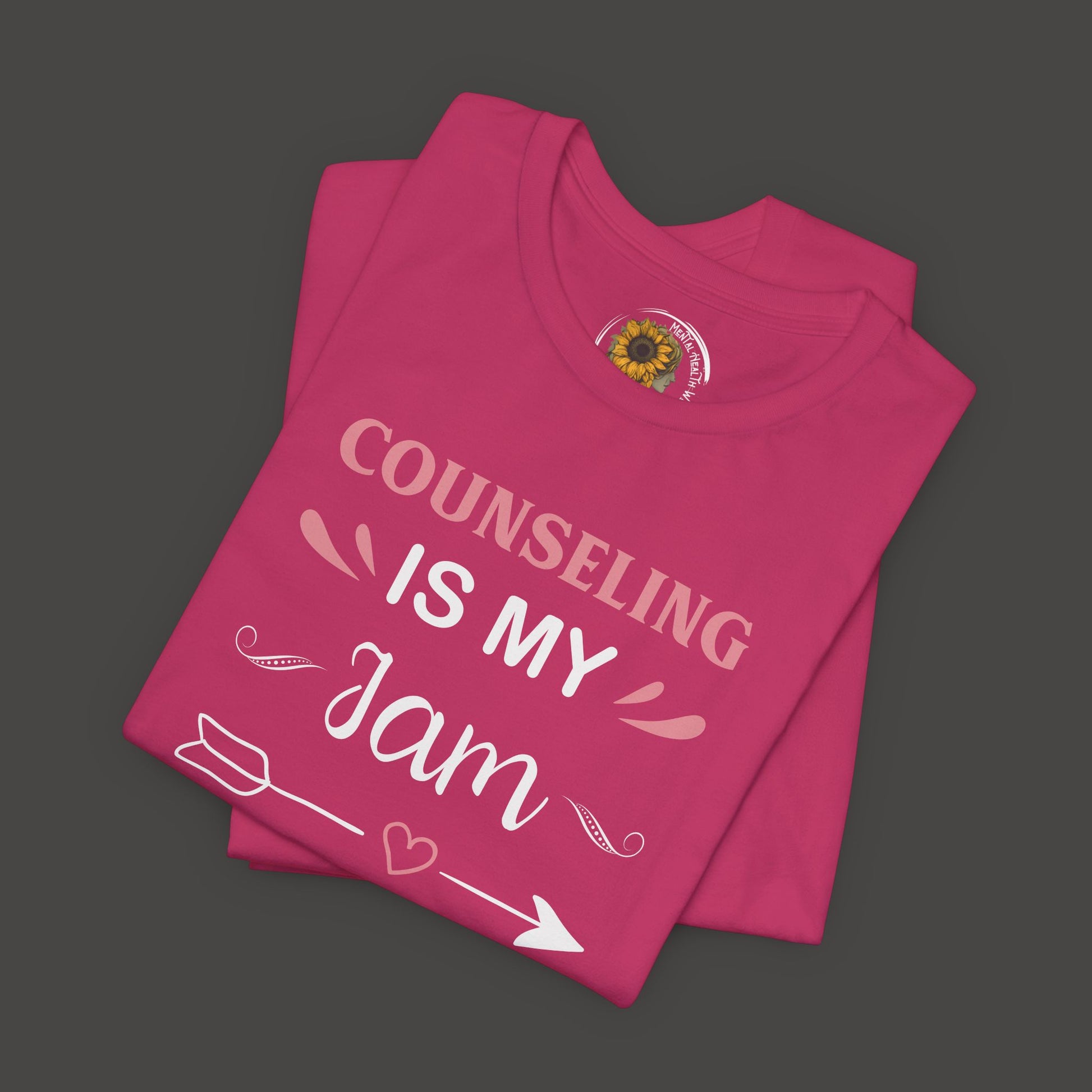 Counseling Is My I am Unisex Tee Shirt - Mental Health Wear TN