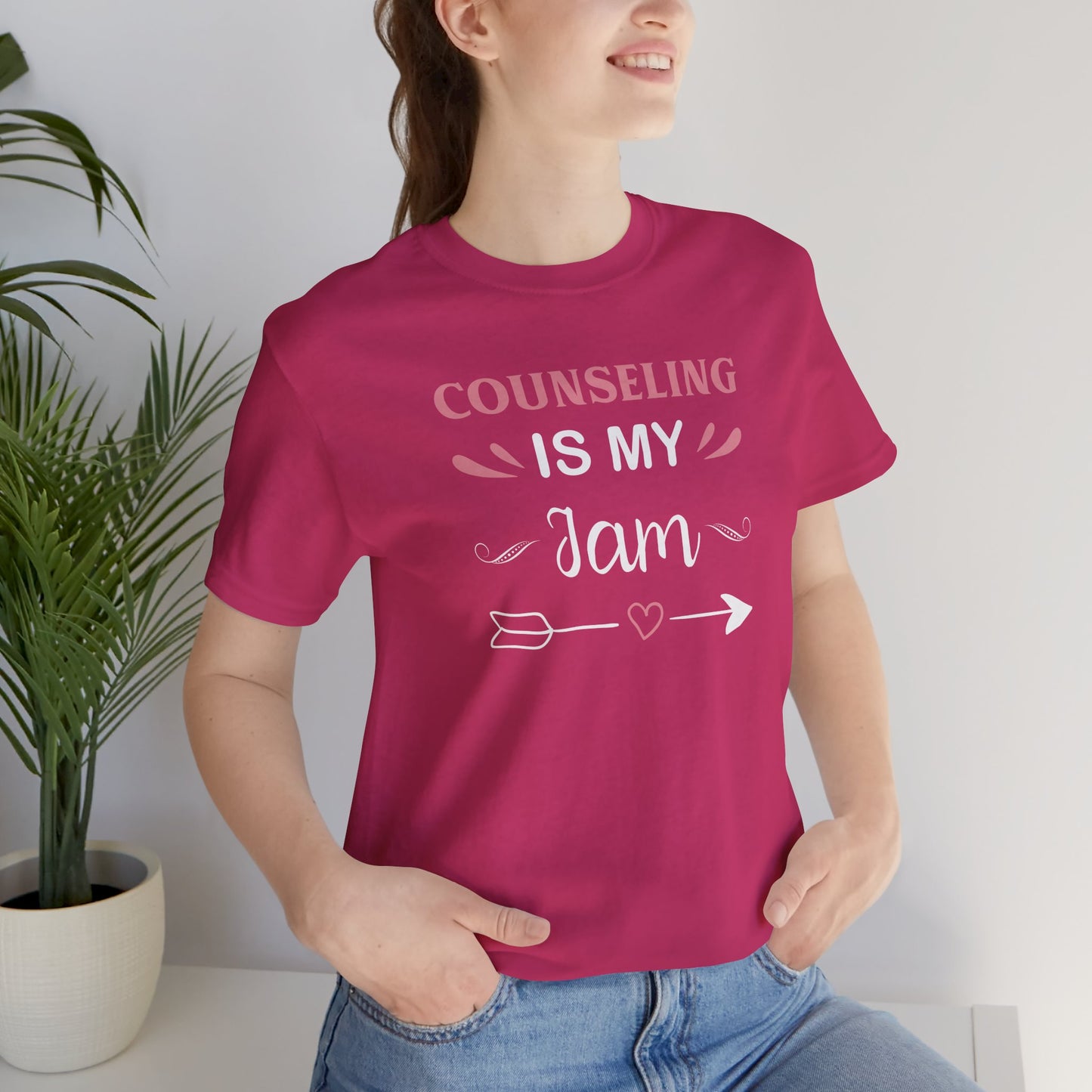 Counseling Is My I am Unisex Tee Shirt - Mental Health Wear TN