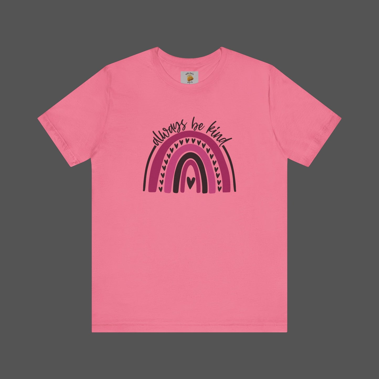 Always Be Kind -Rainbow- Mental Health Awareness- Unisex Short Sleeve Tee - Mental Health Wear TN