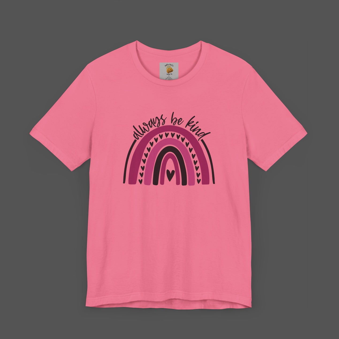 Always Be Kind -Rainbow- Mental Health Awareness- Unisex Short Sleeve Tee - Mental Health Wear TN
