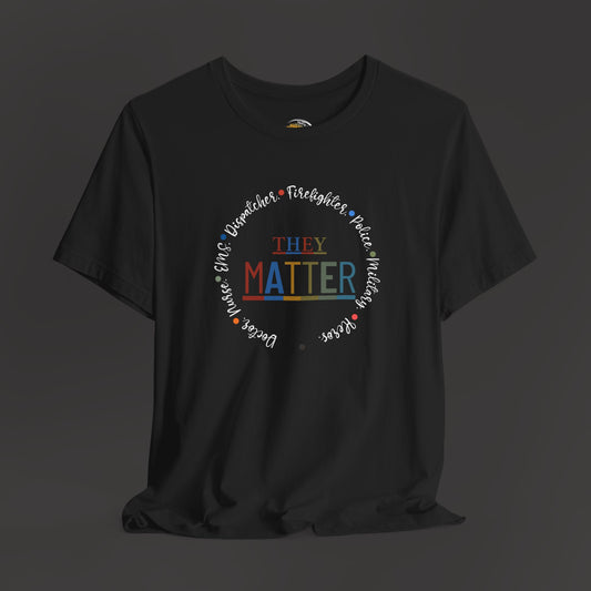 Mental Health First Responders Tee - Support & Awareness Unisex  Short Sleeve - Mental Health Wear TN