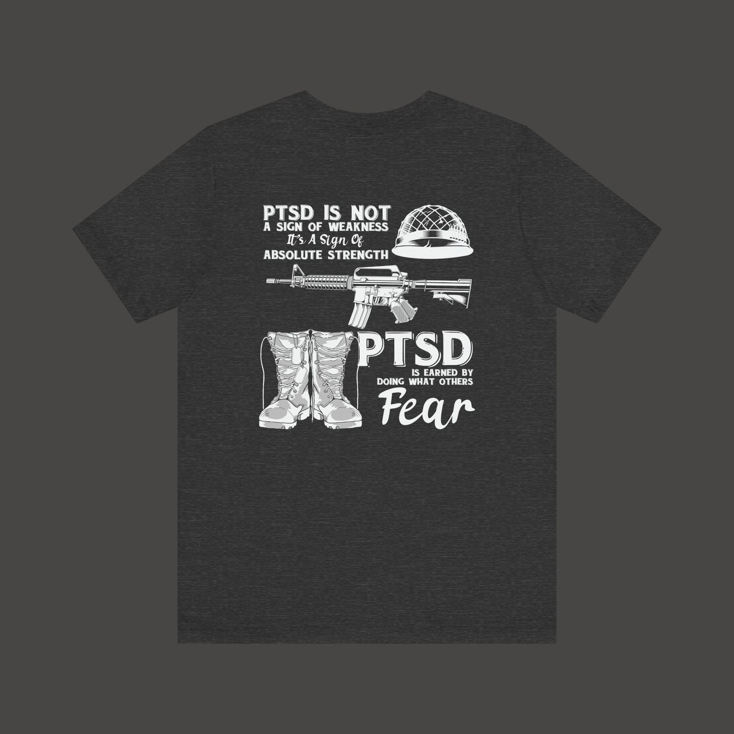 PTSD Awareness Unisex Tee Shirt - Mental Health Wear TN