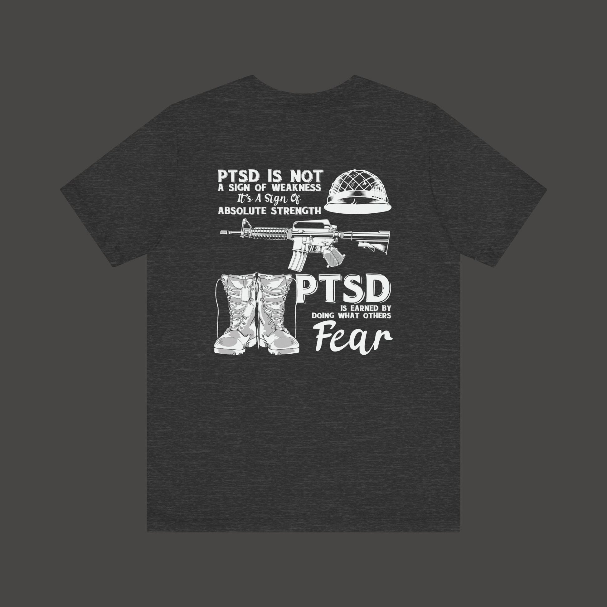 PTSD Awareness Unisex Tee Shirt - Mental Health Wear TN