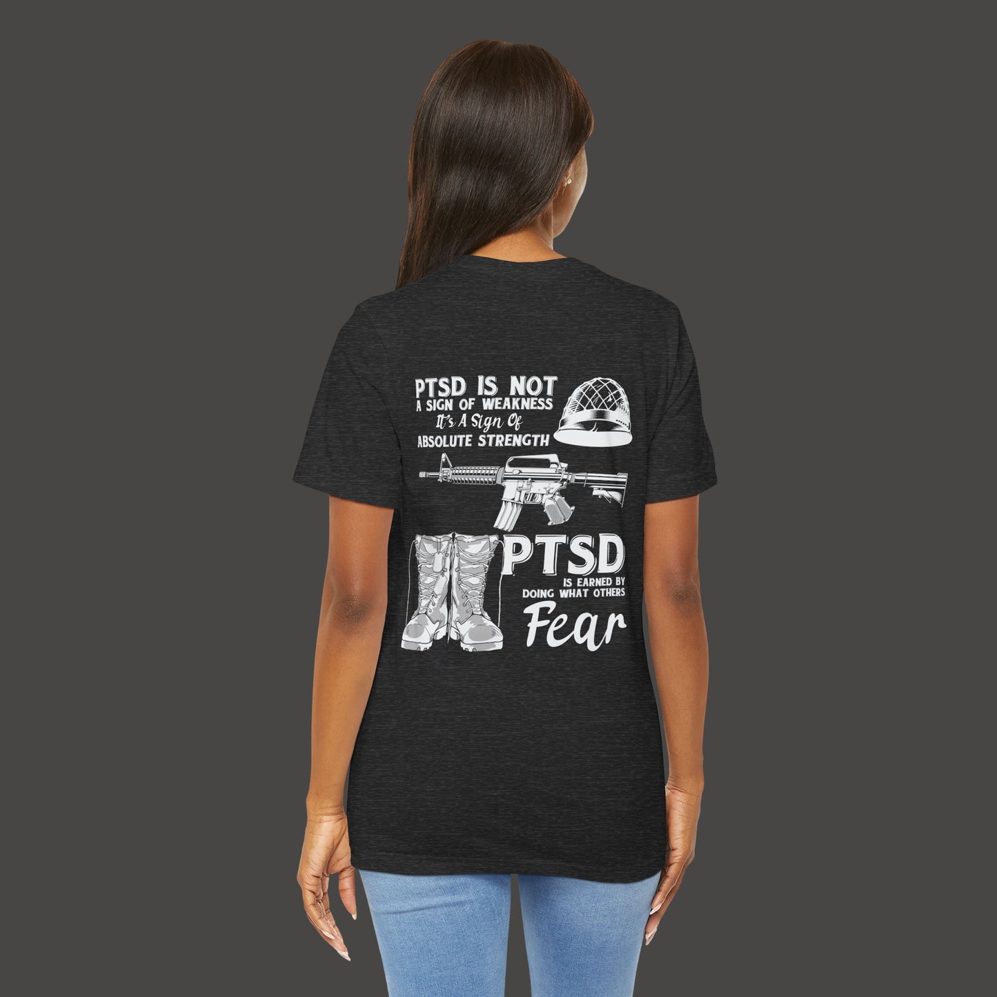 PTSD Awareness Unisex Tee Shirt - Mental Health Wear TN