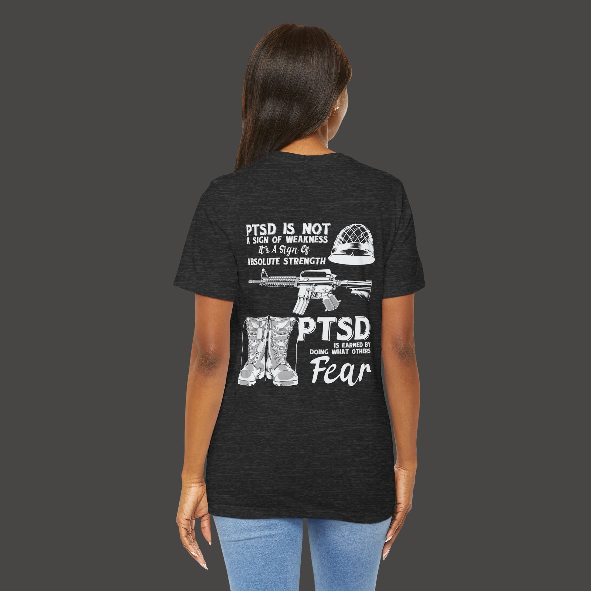 PTSD Awareness Unisex Tee Shirt - Mental Health Wear TN