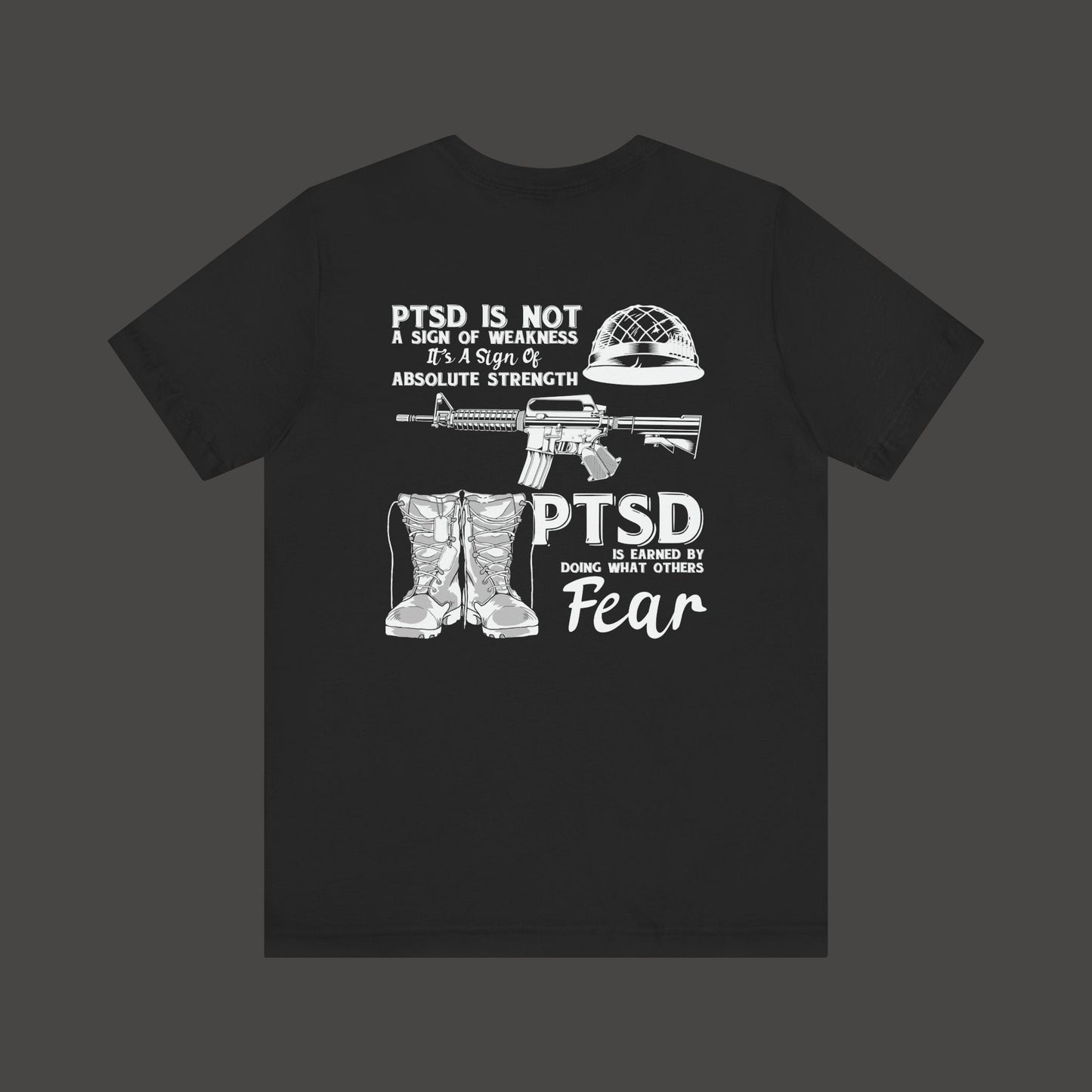 PTSD Awareness Unisex Tee Shirt - Mental Health Wear TN