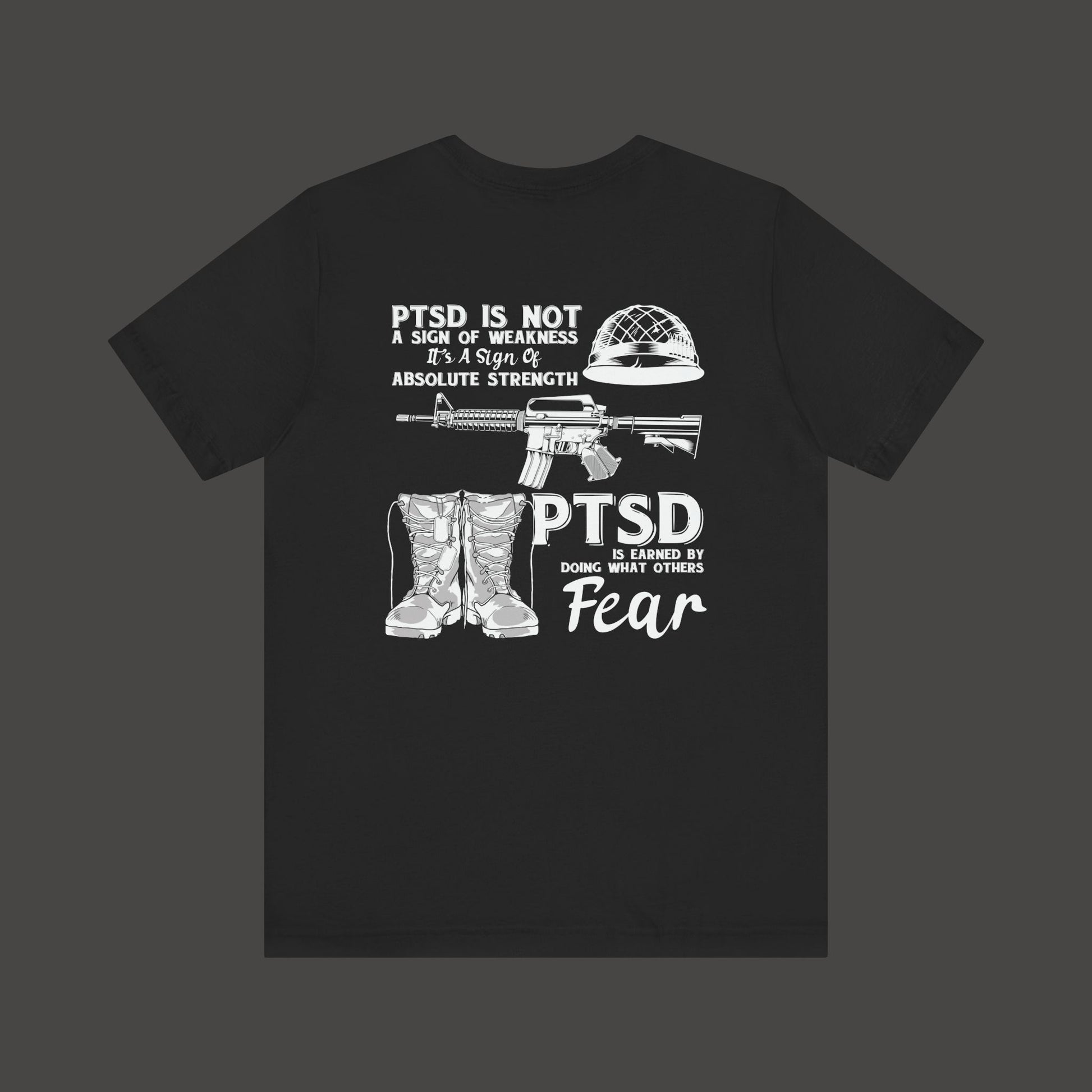 PTSD Awareness Unisex Tee Shirt - Mental Health Wear TN