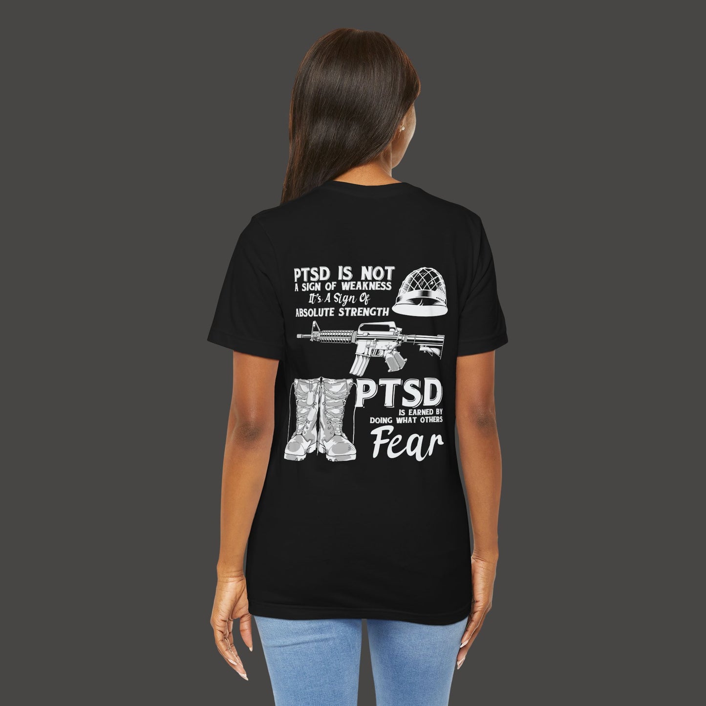 PTSD Awareness Unisex Tee Shirt - Mental Health Wear TN