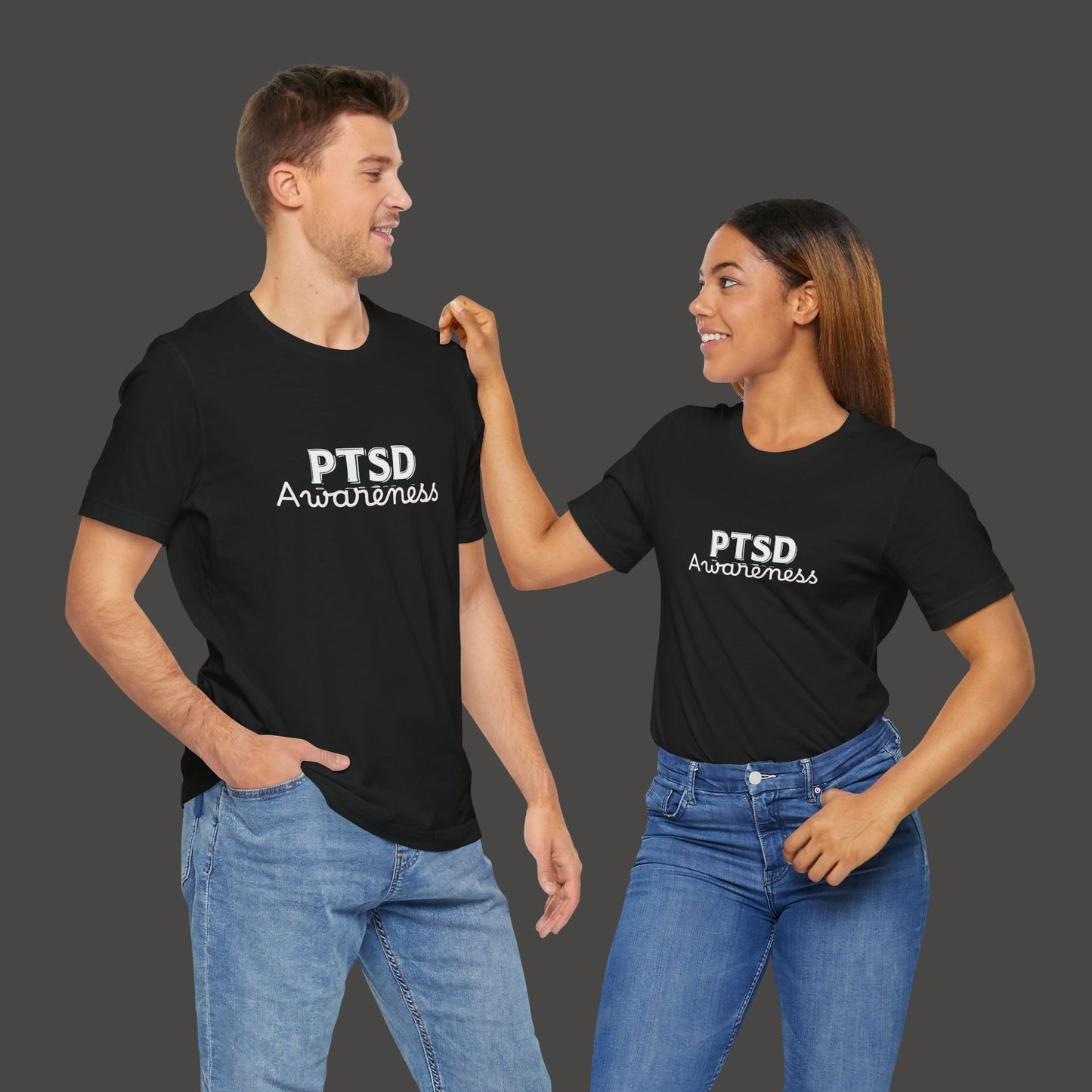 PTSD Awareness Unisex Tee Shirt - Mental Health Wear TN