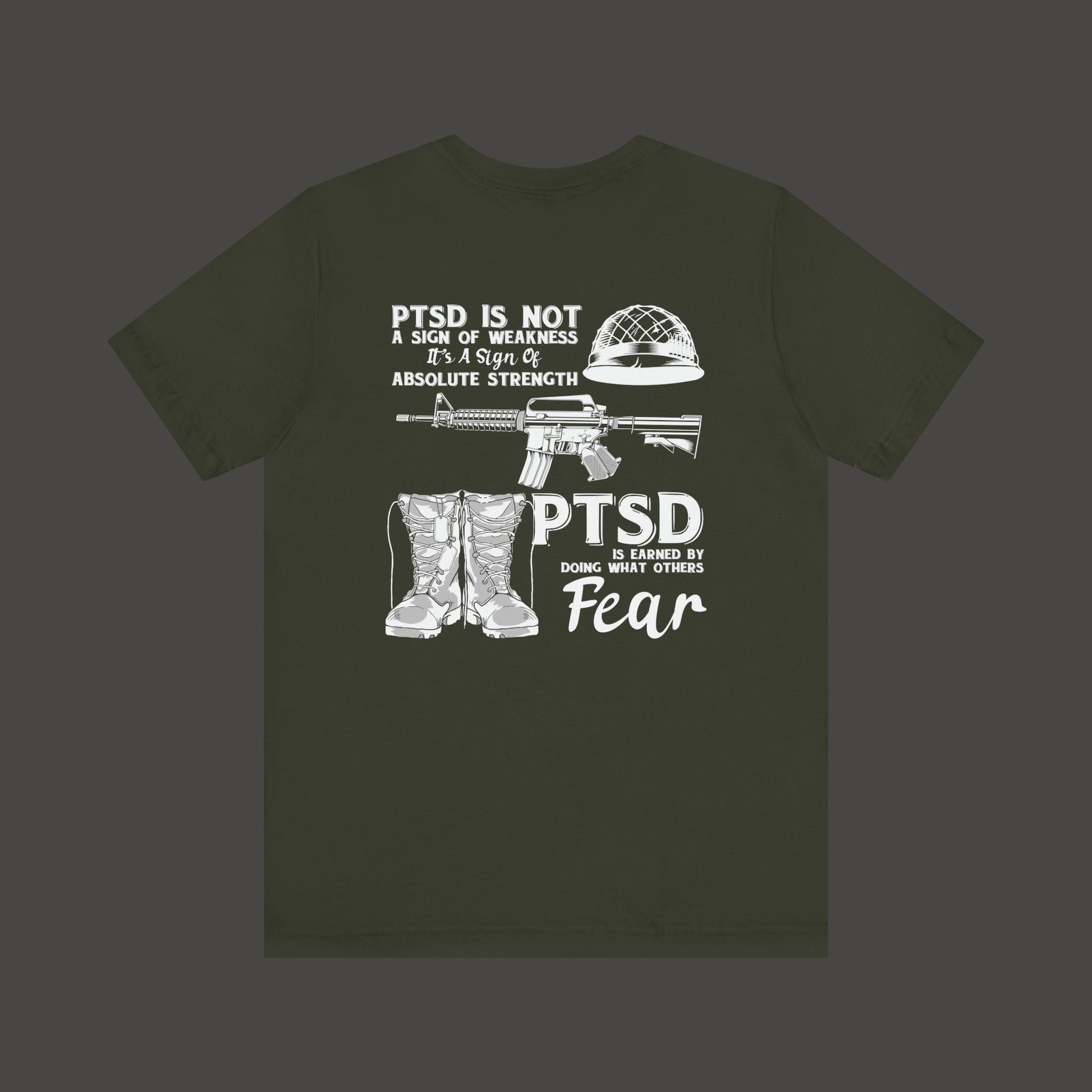 PTSD Awareness Unisex Tee Shirt - Mental Health Wear TN