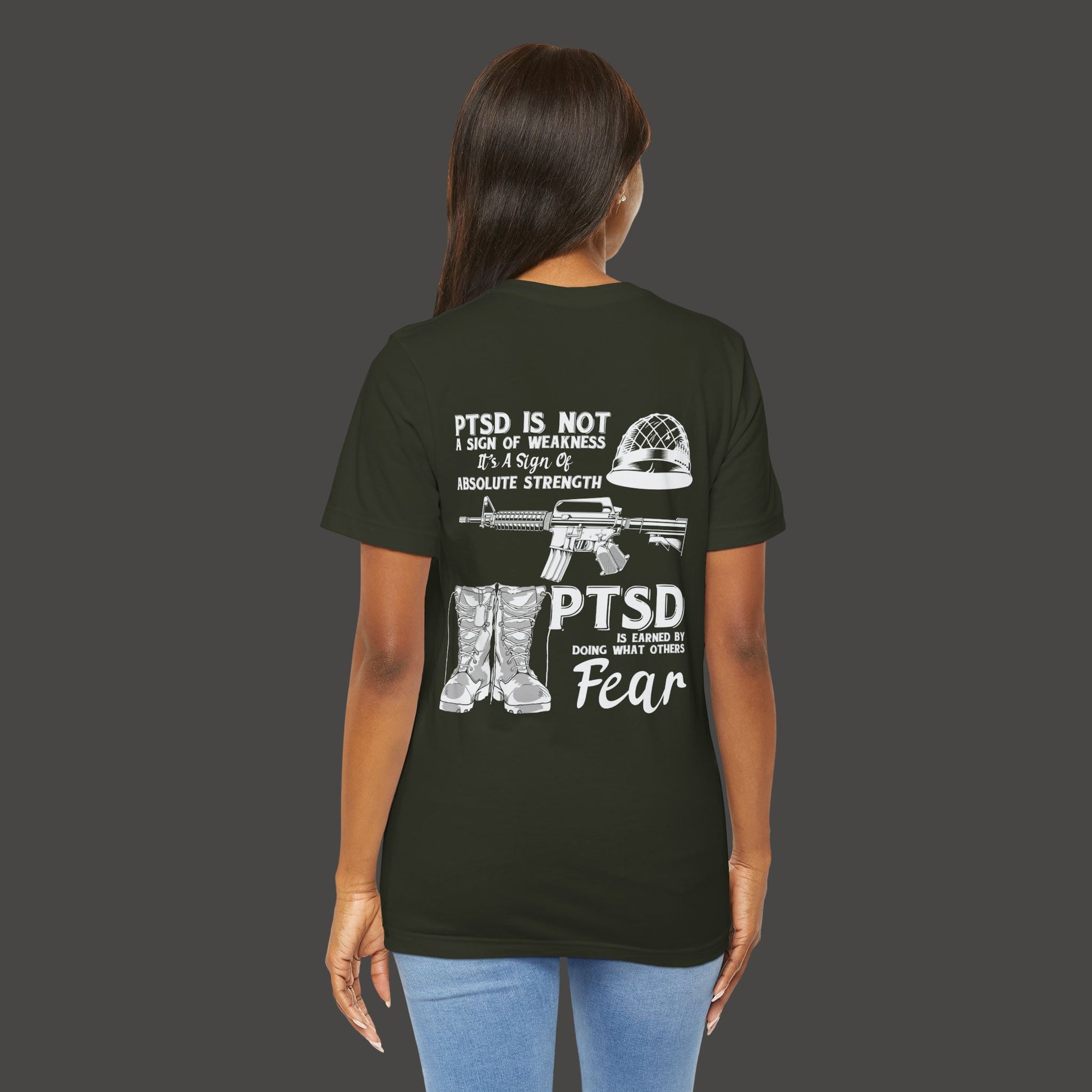 PTSD Awareness Unisex Tee Shirt - Mental Health Wear TN