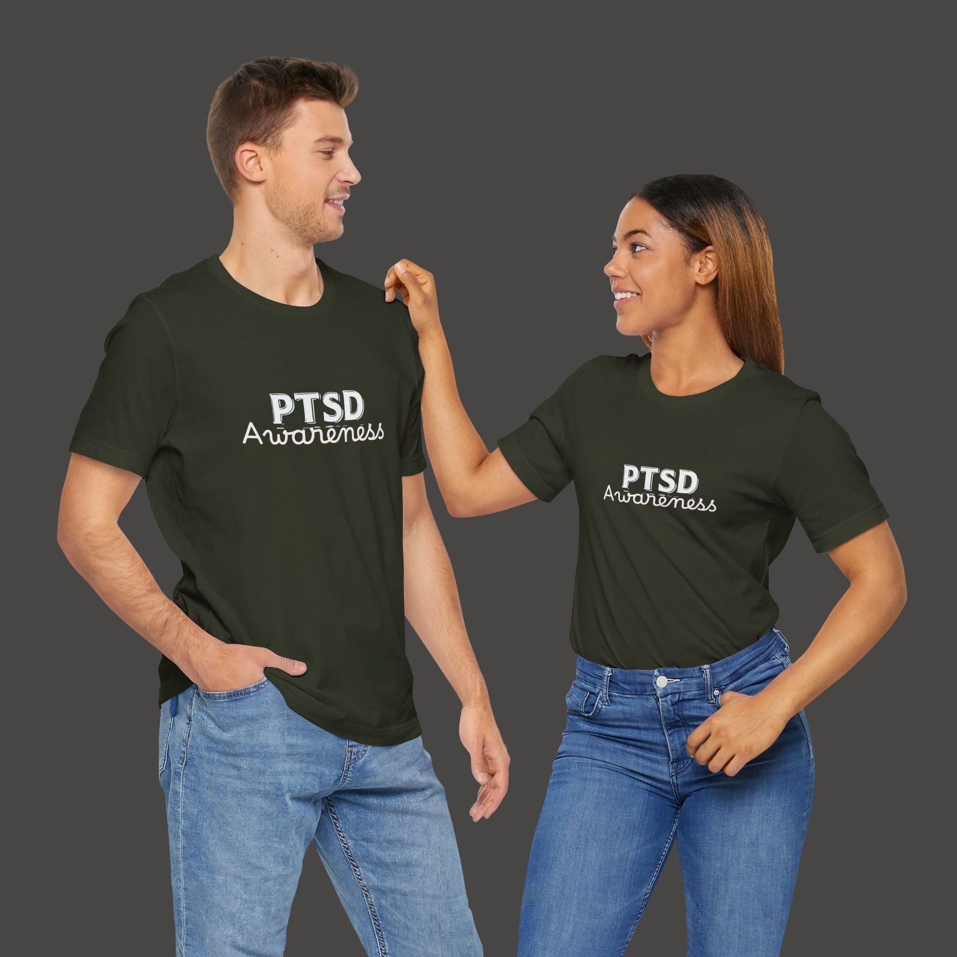 PTSD Awareness Unisex Tee Shirt - Mental Health Wear TN