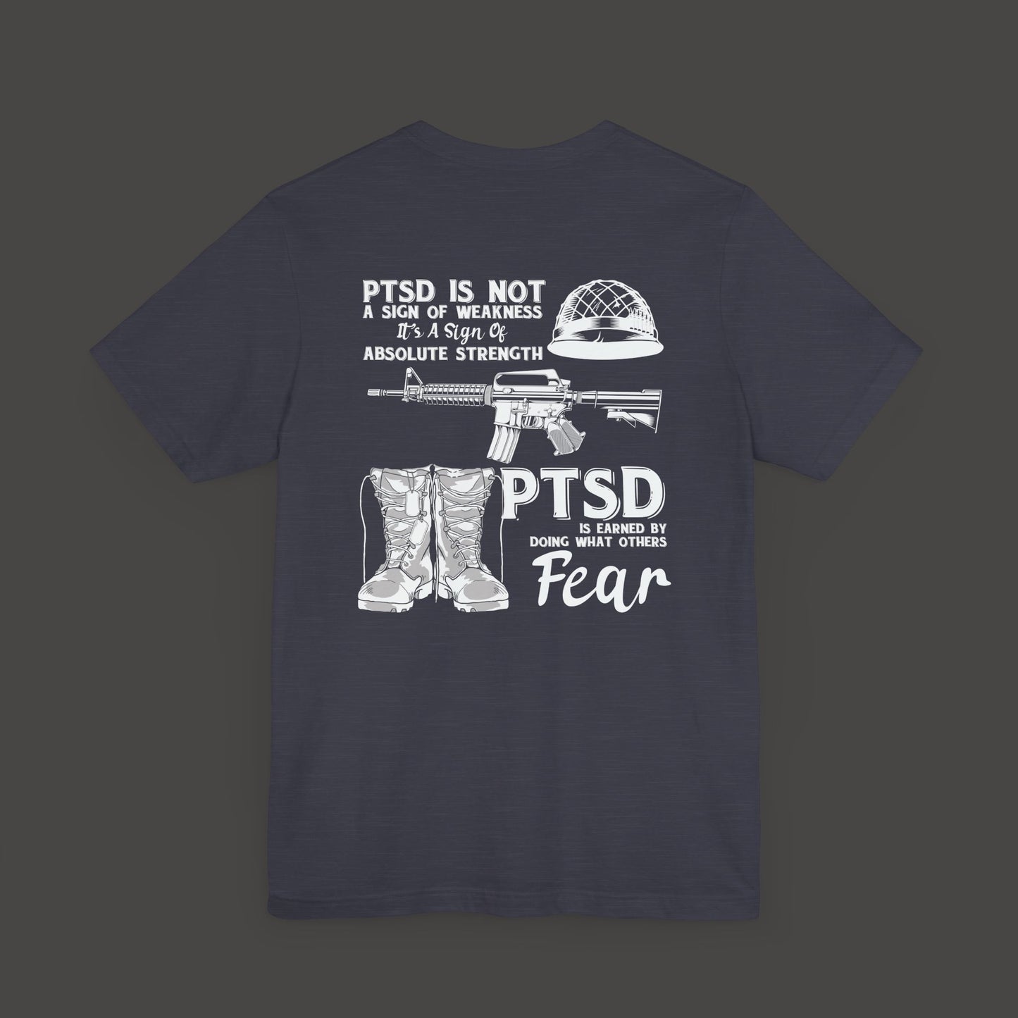 PTSD Awareness Unisex Tee Shirt - Mental Health Wear TN
