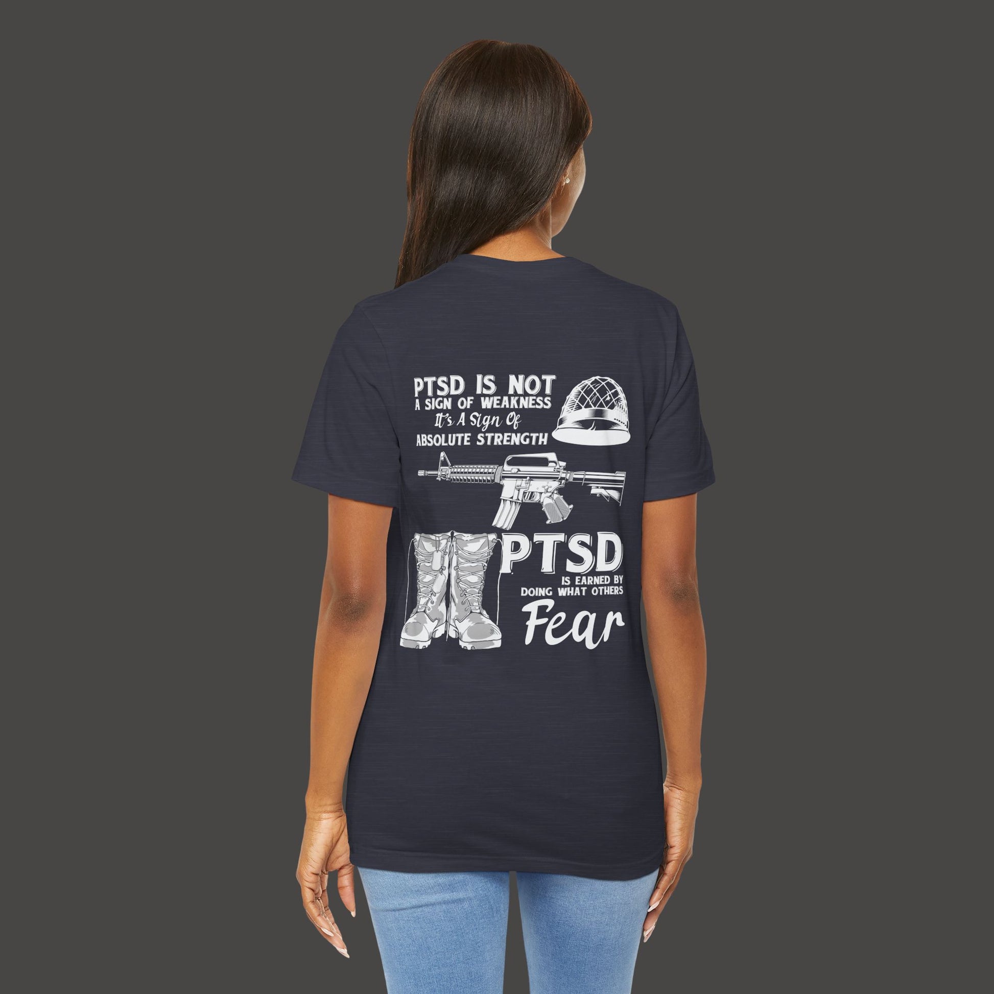 PTSD Awareness Unisex Tee Shirt - Mental Health Wear TN