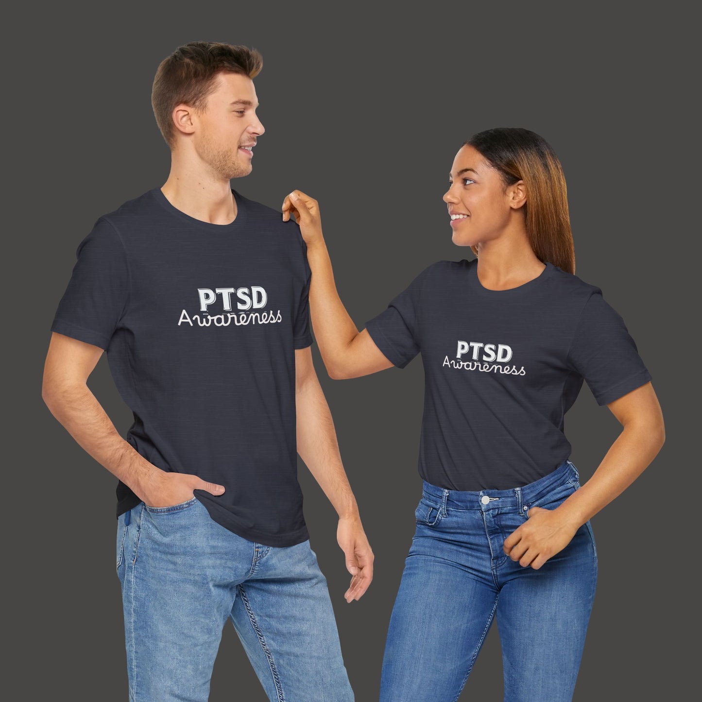 PTSD Awareness Unisex Tee Shirt - Mental Health Wear TN